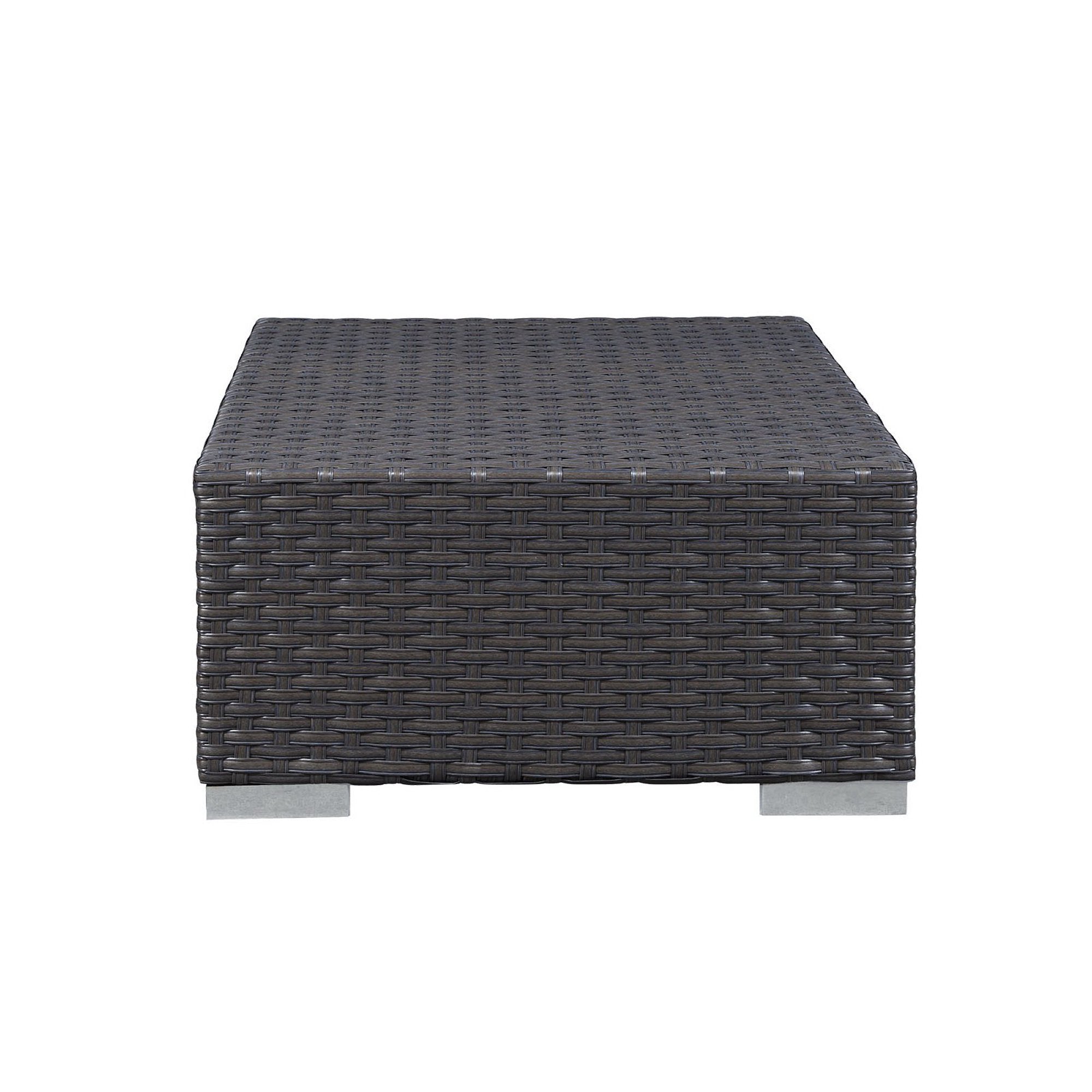 Sojourn Outdoor Patio Sunbrella® Ottoman, Canvas Navy