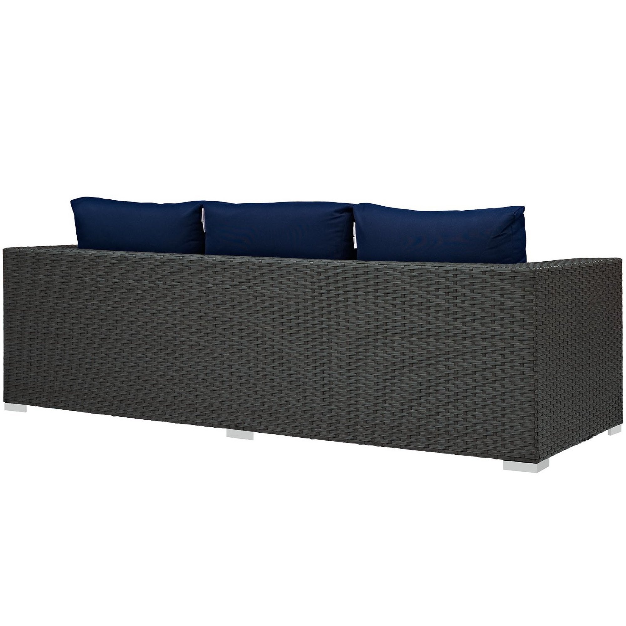 Sojourn Outdoor Patio Sunbrella® Sofa, Canvas Navy
