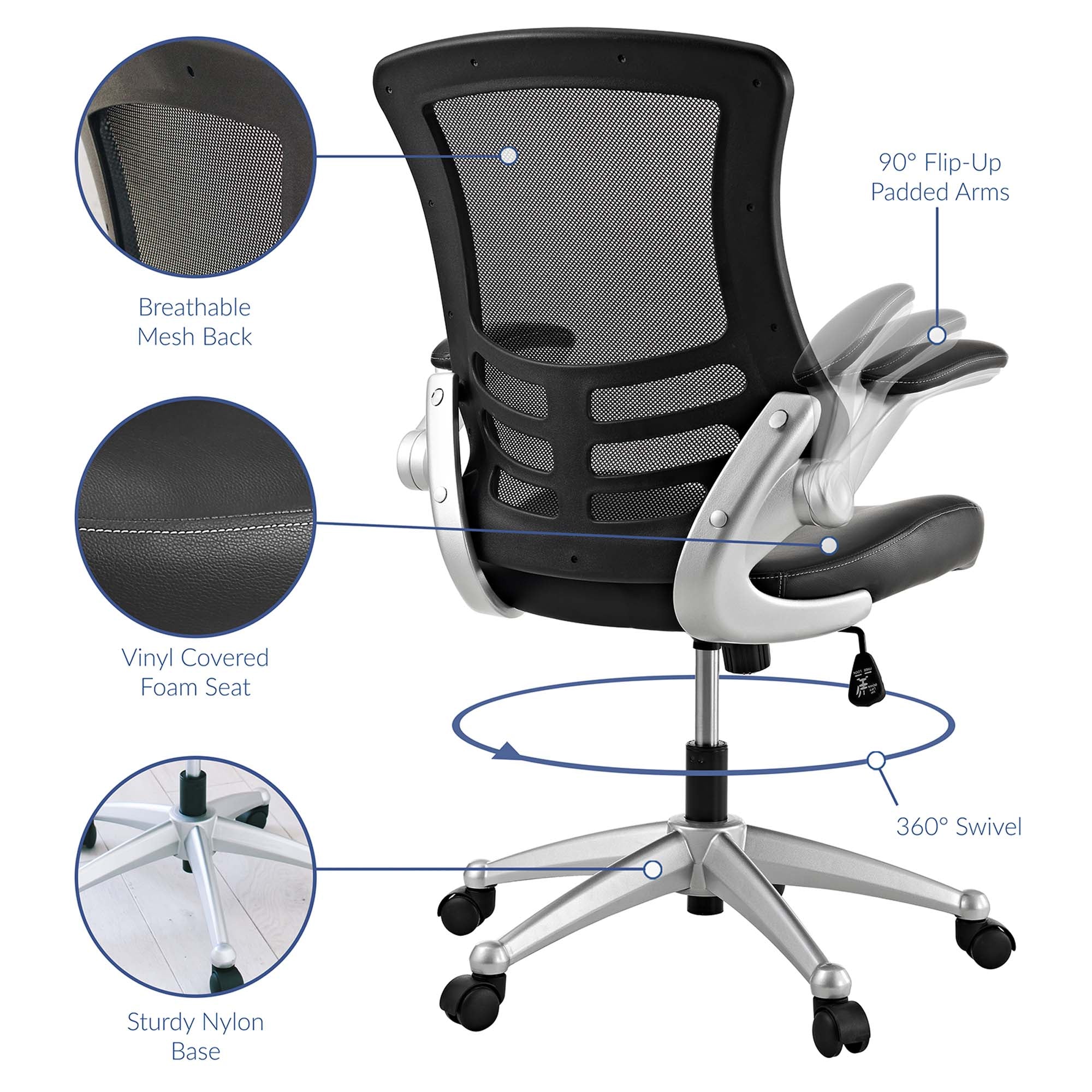 Attainment Office Chair, Black