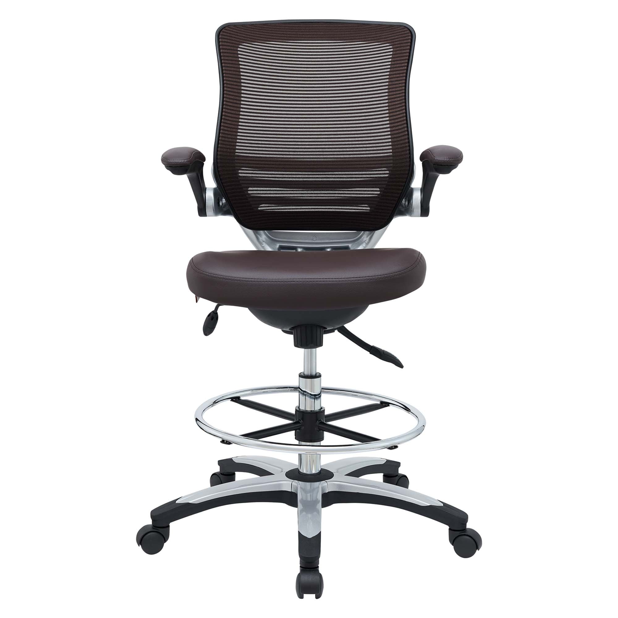 Edge Drafting Chair, Brown
