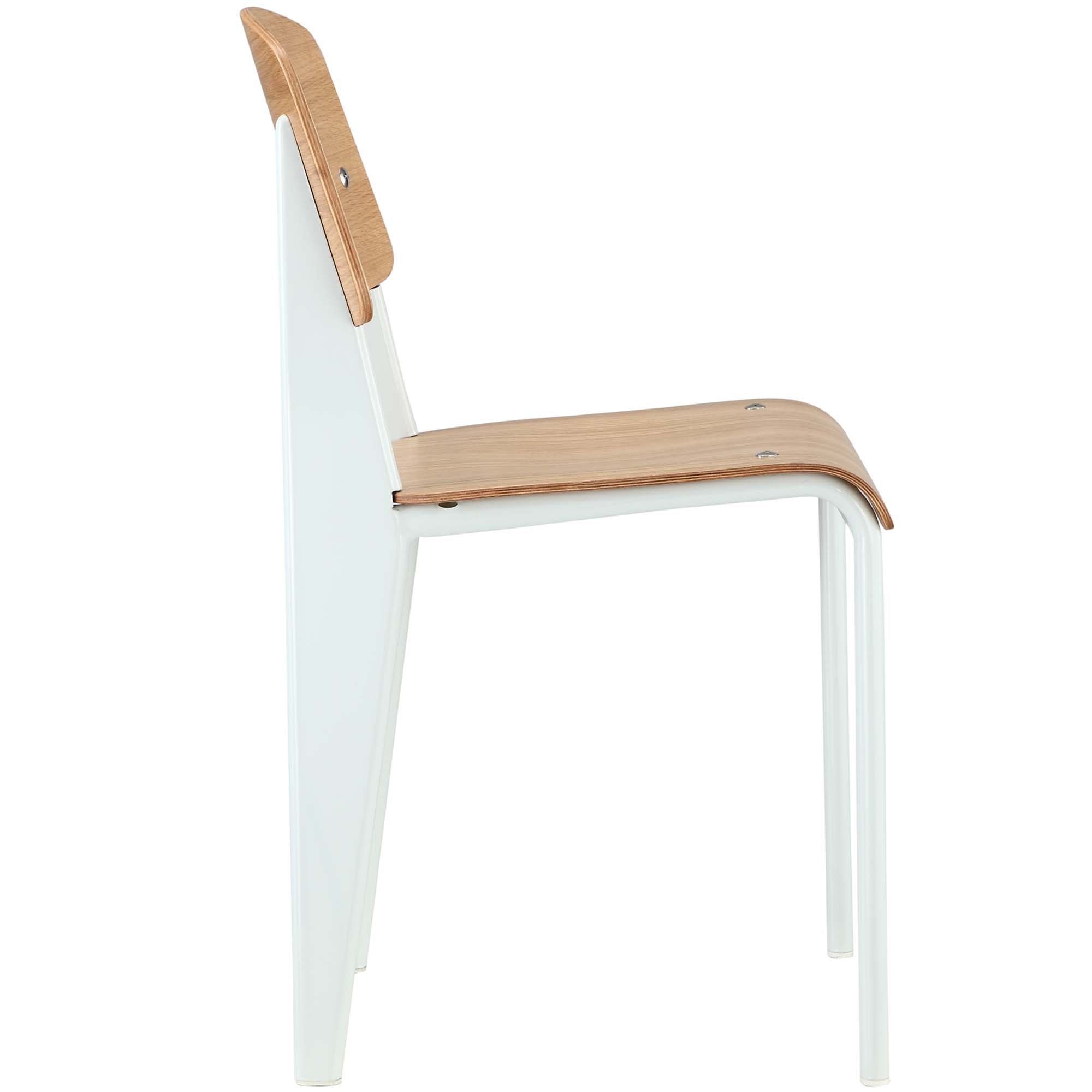 Cabin Dining Side Chair, Natural White