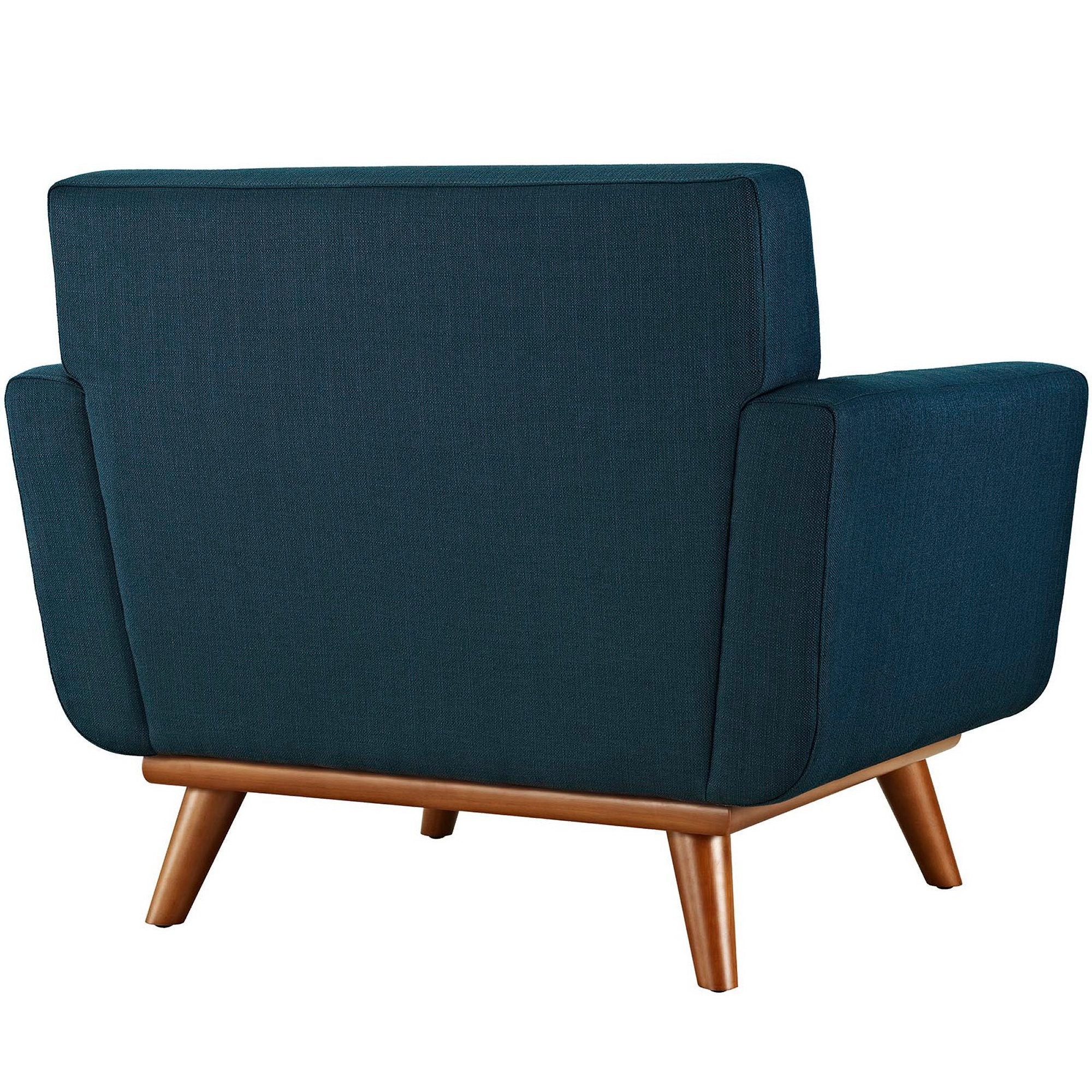 Engage 2 Piece Armchair and Ottoman, Azure
