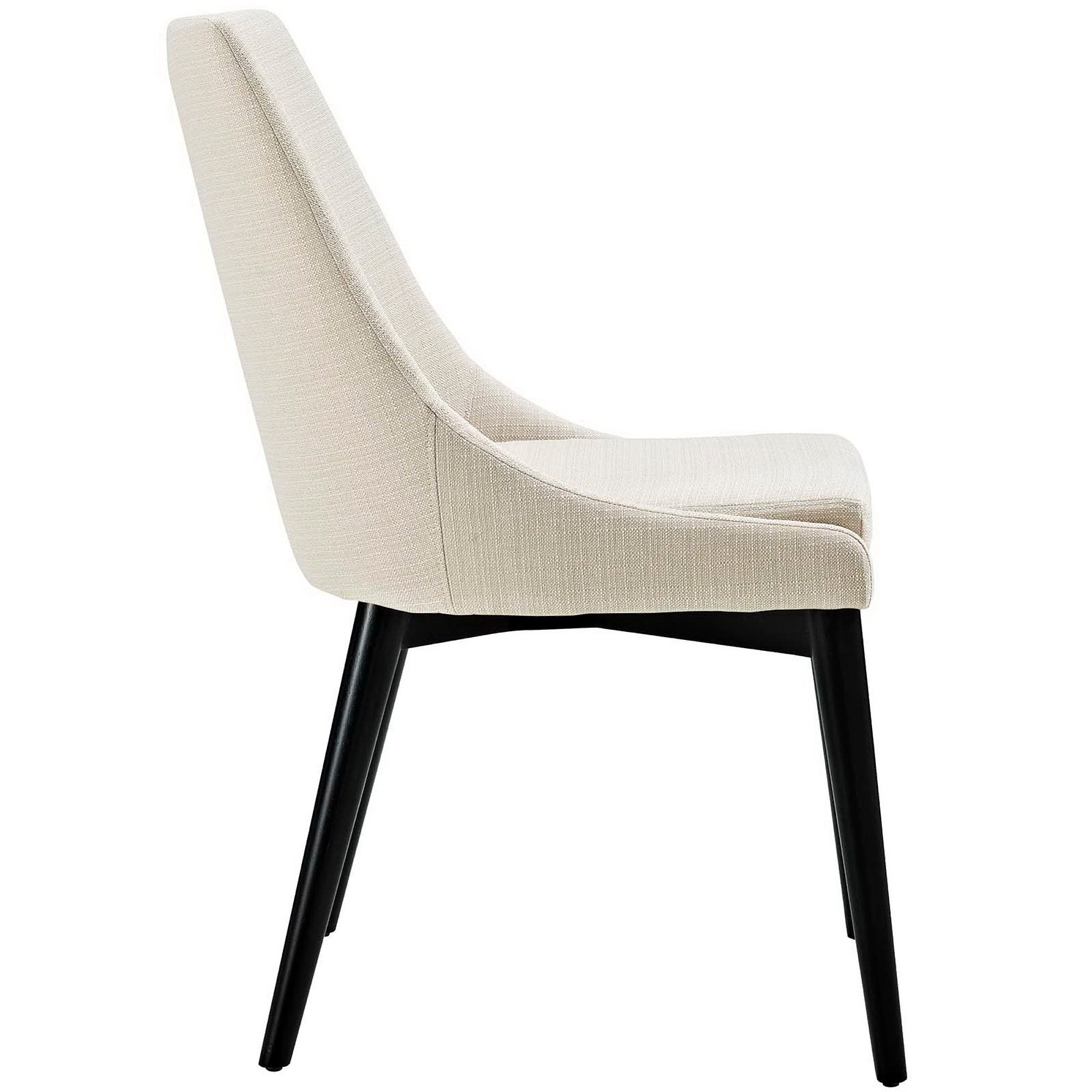 Viscount Fabric Dining Chair, Beige