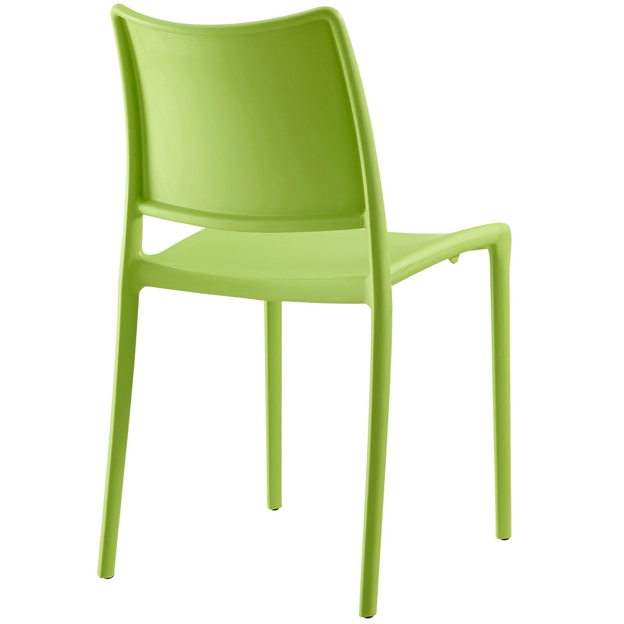 Hipster Dining Side Chair Set of 2, Green