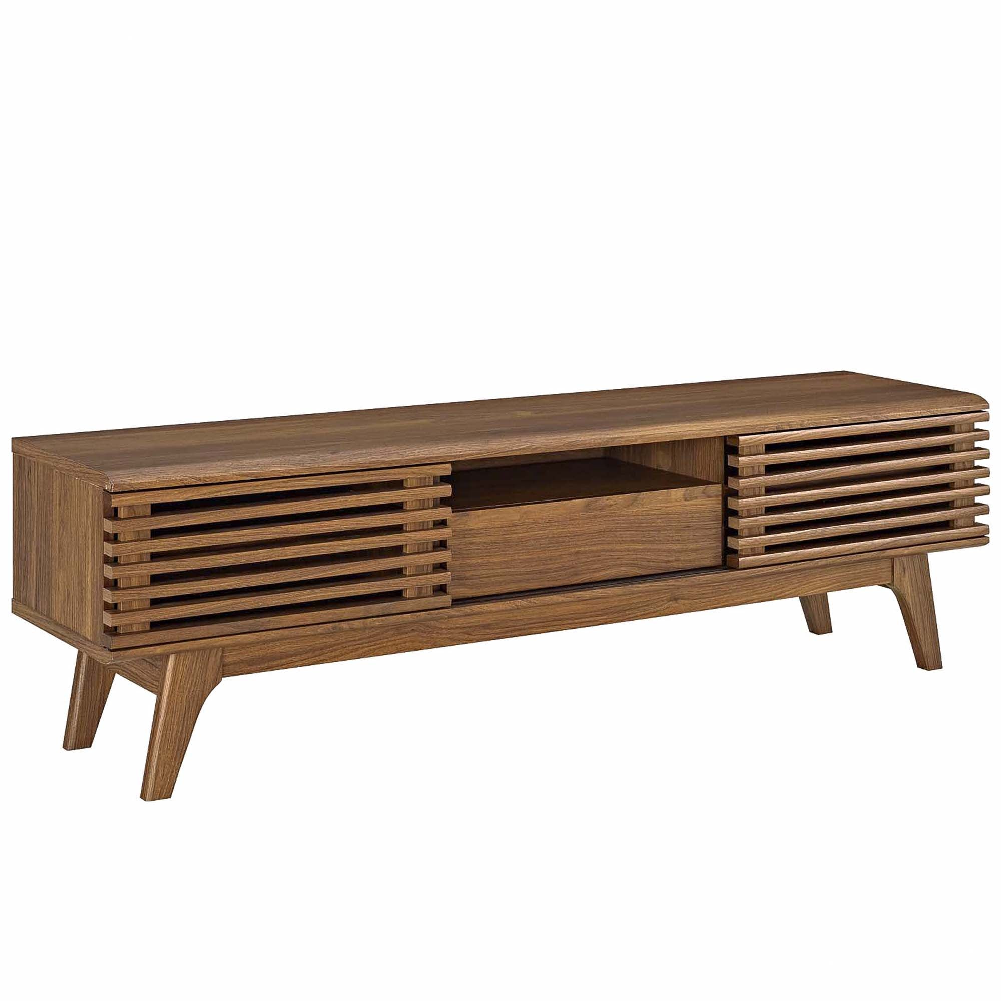 Render 59" TV Stand, Walnut