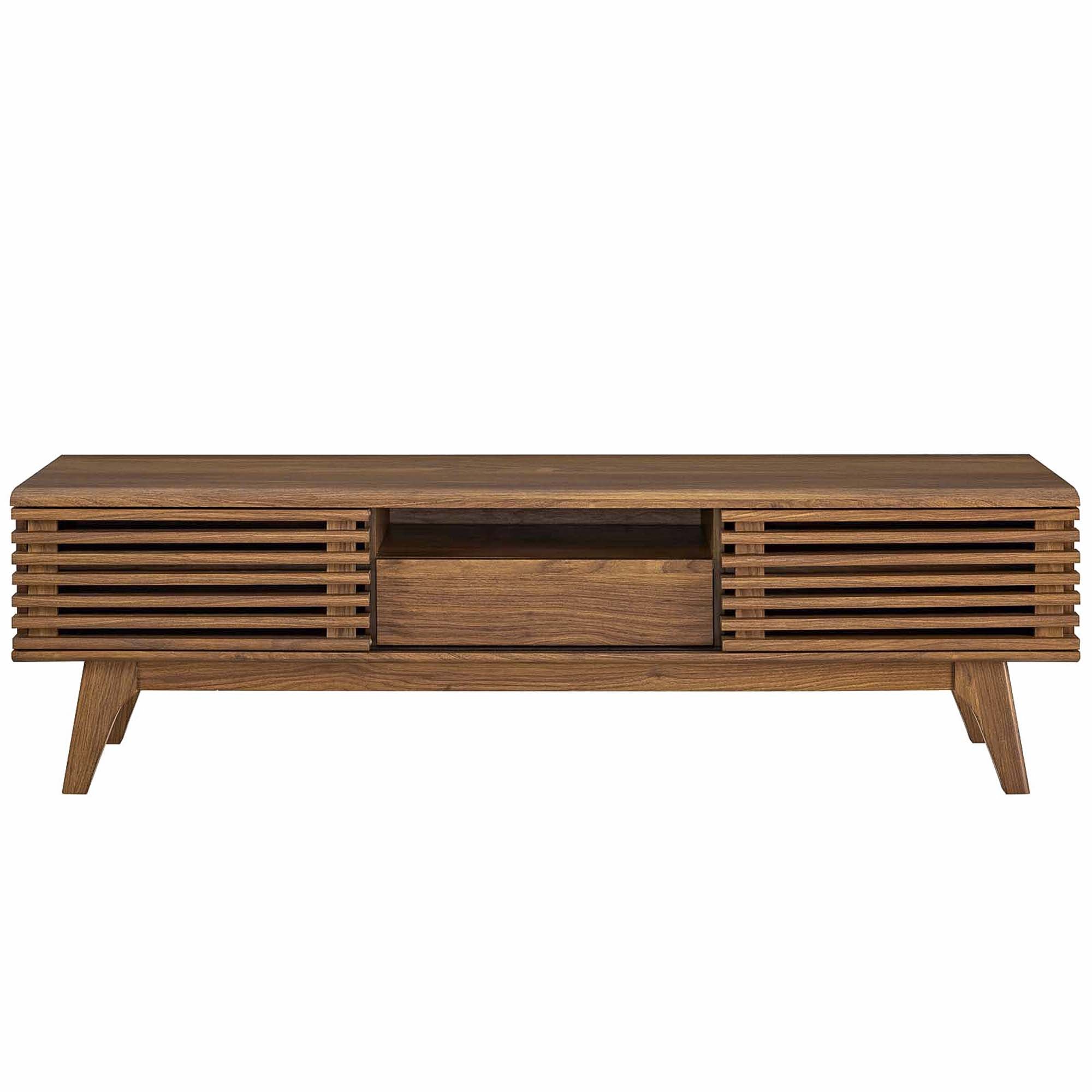 Render 59" TV Stand, Walnut