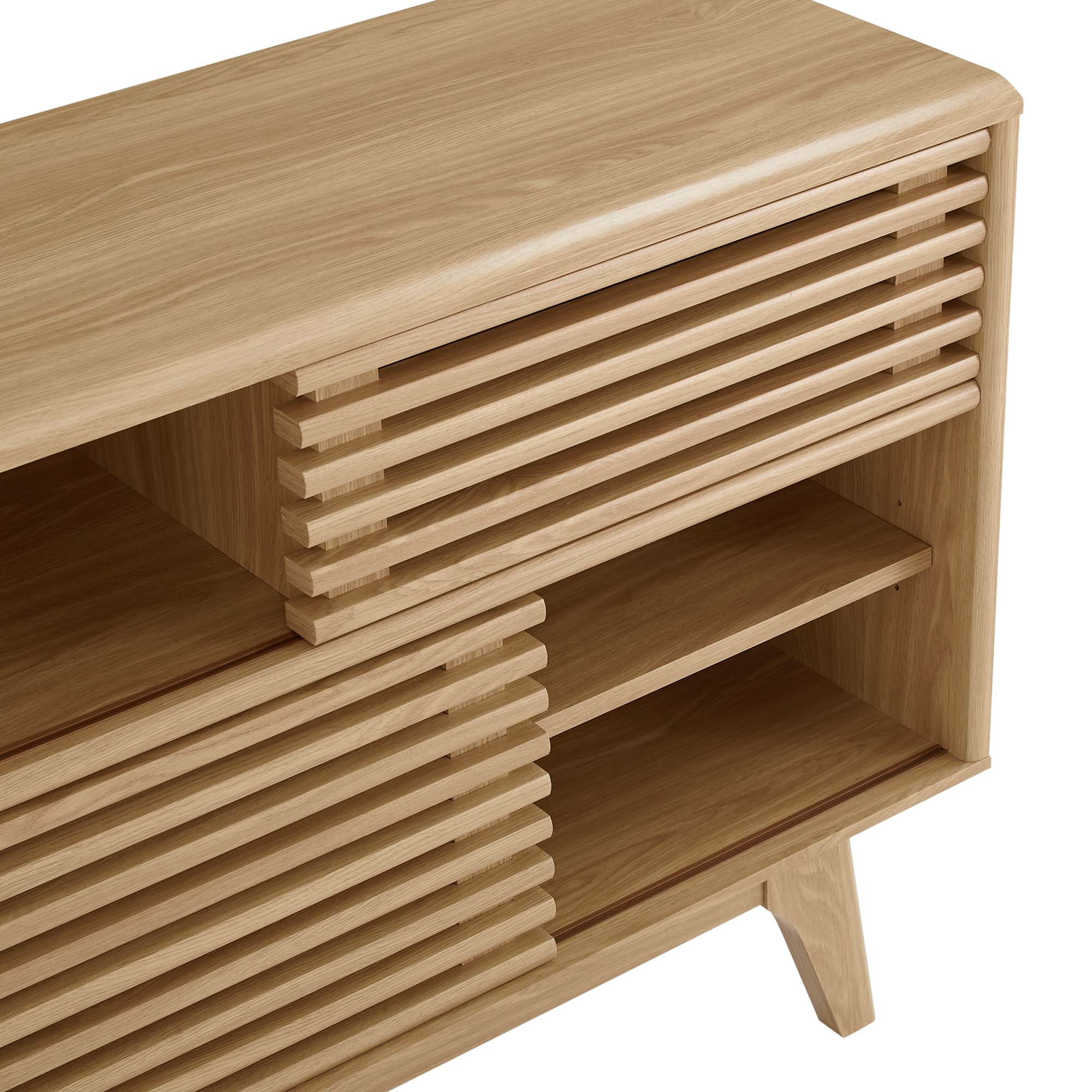 Render Display Stand, Oak