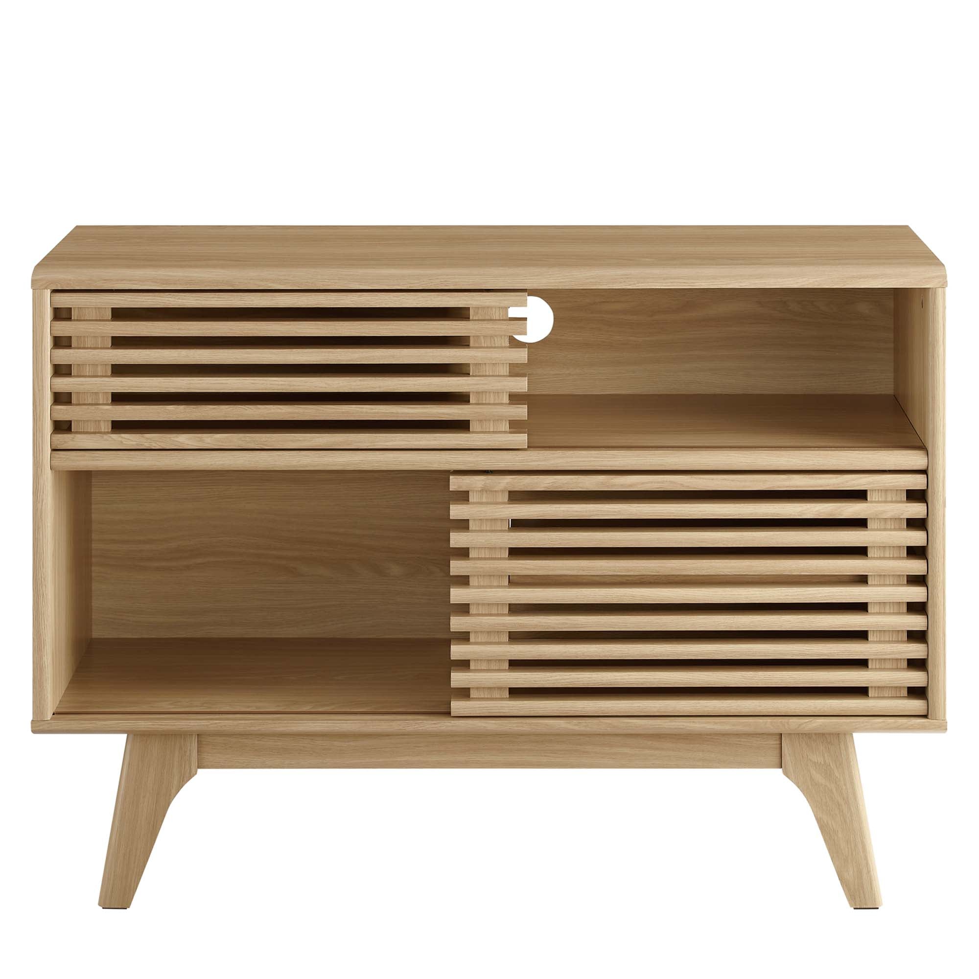 Render Display Stand, Oak