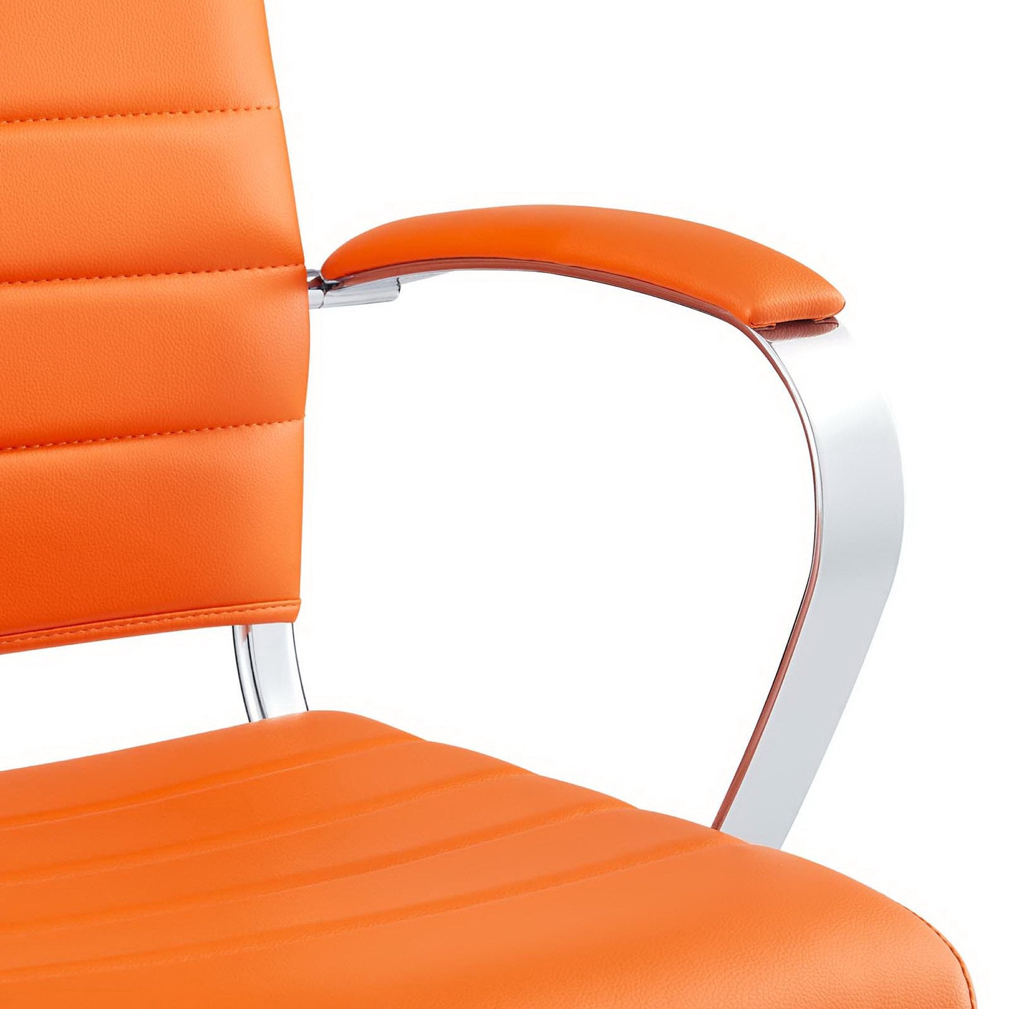 Jive Mid Back Office Chair, Orange