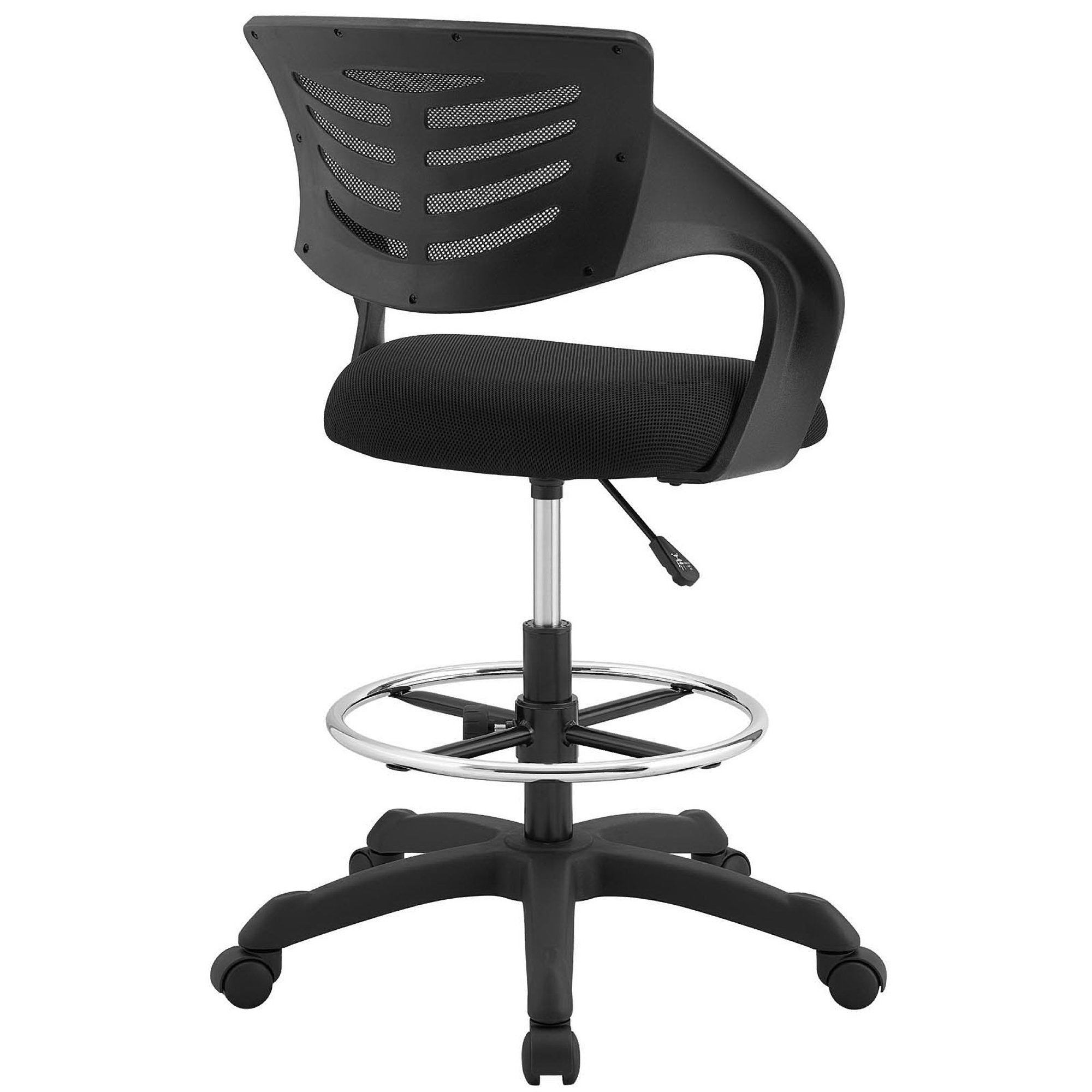 Thrive Mesh Drafting Chair, Black