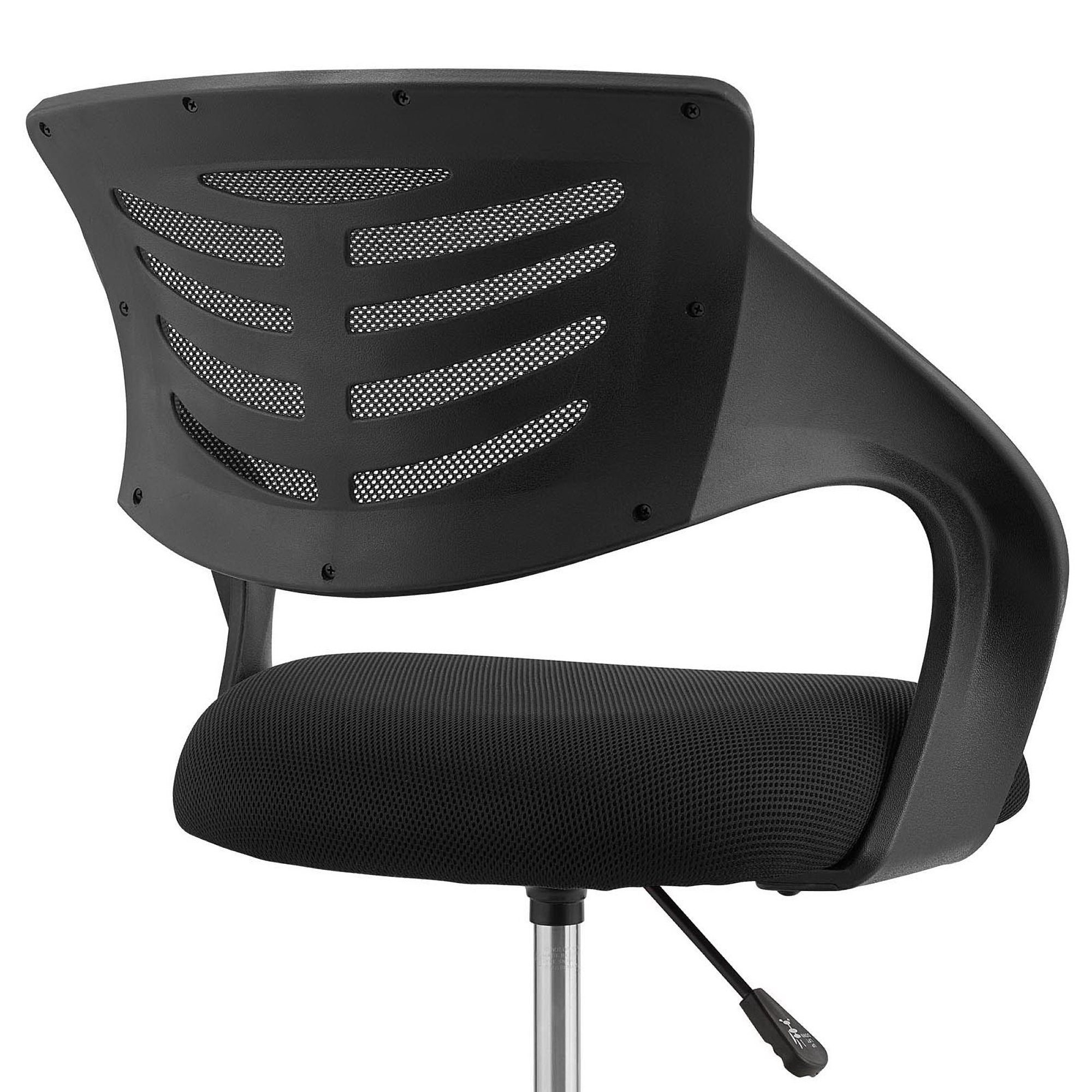 Thrive Mesh Drafting Chair, Black
