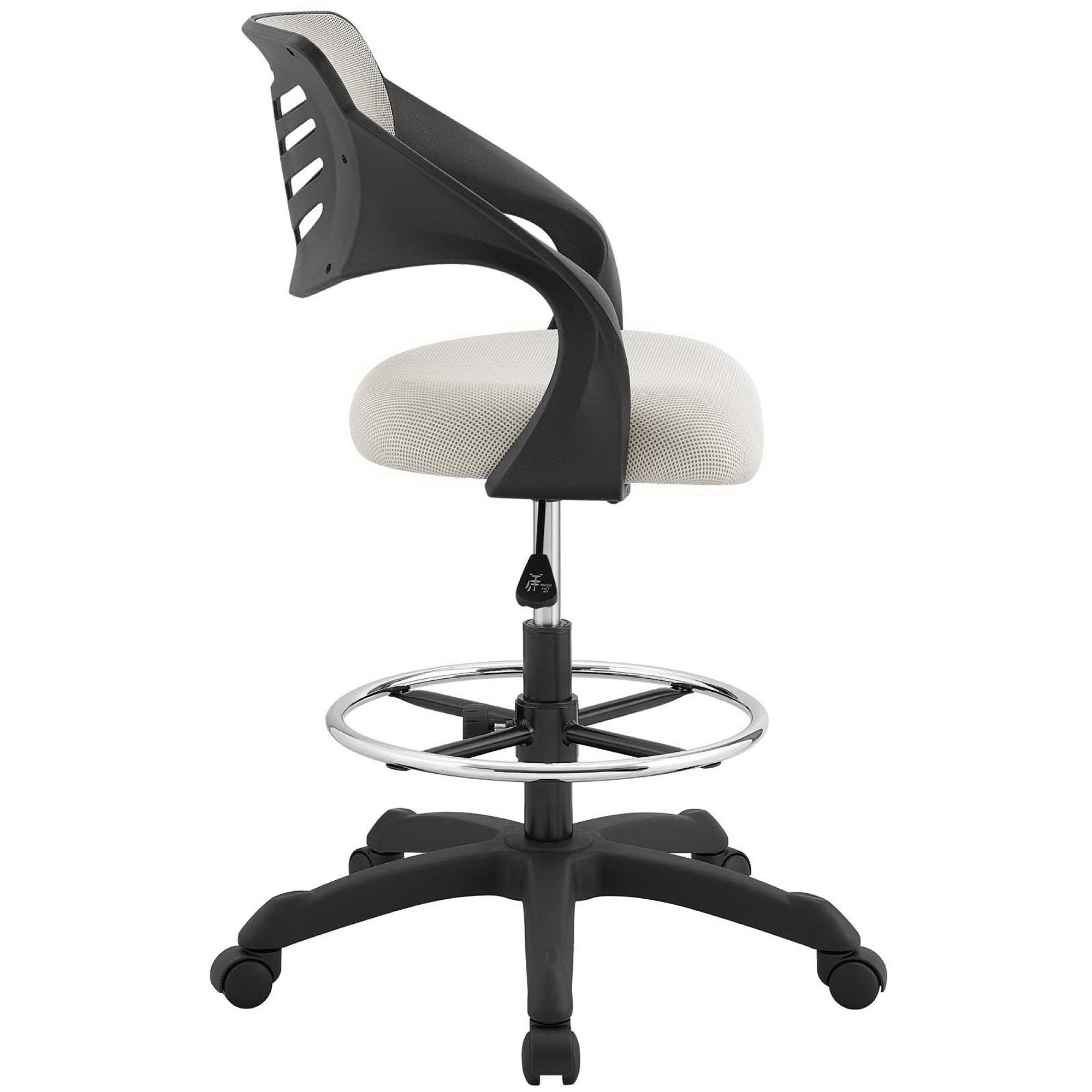 Thrive Mesh Drafting Chair, Gray