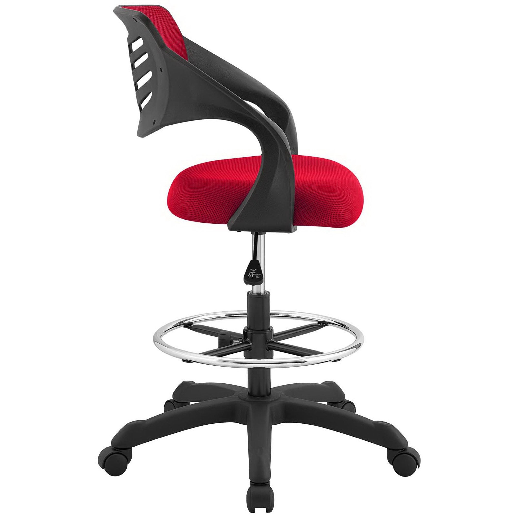 Thrive Mesh Drafting Chair, Red