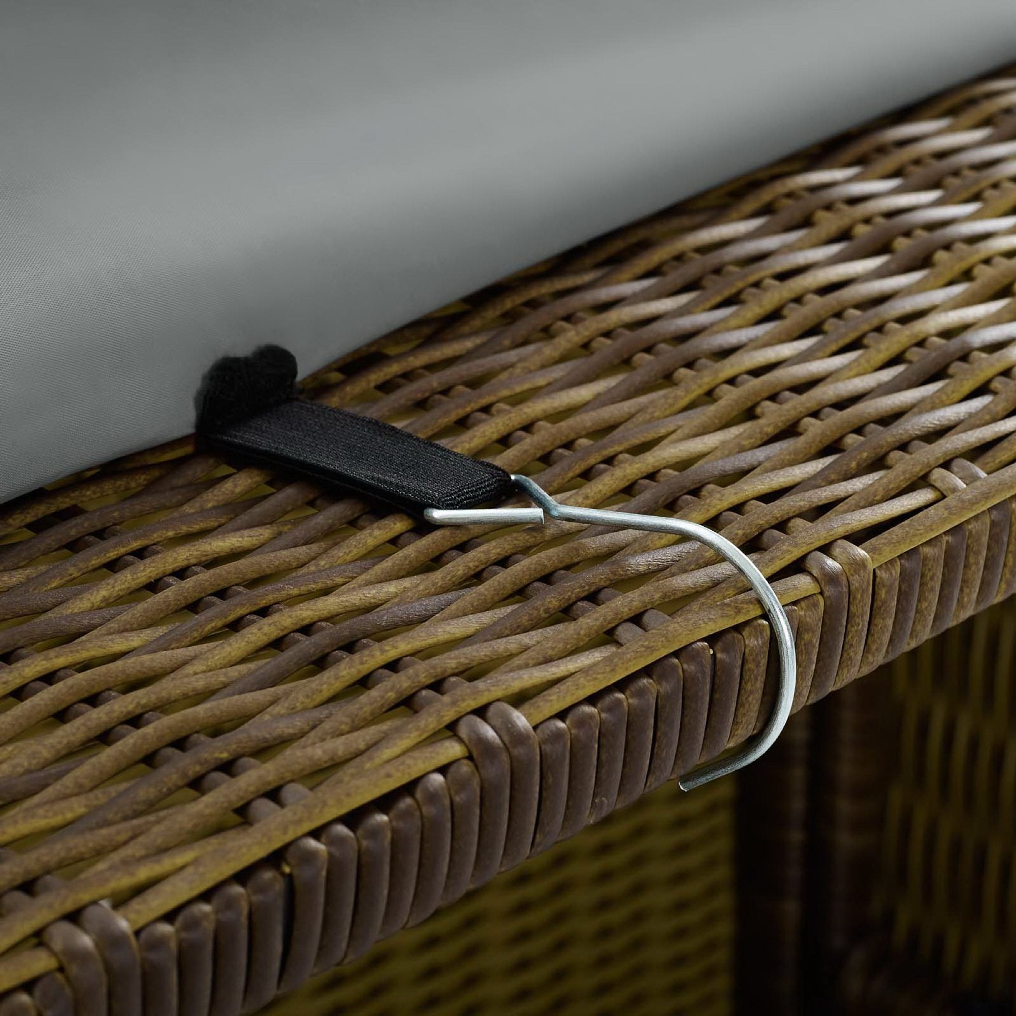 Immerse Convene / Sojourn / Summon Chaise or Sofa Outdoor Patio Furniture Cover, Gray