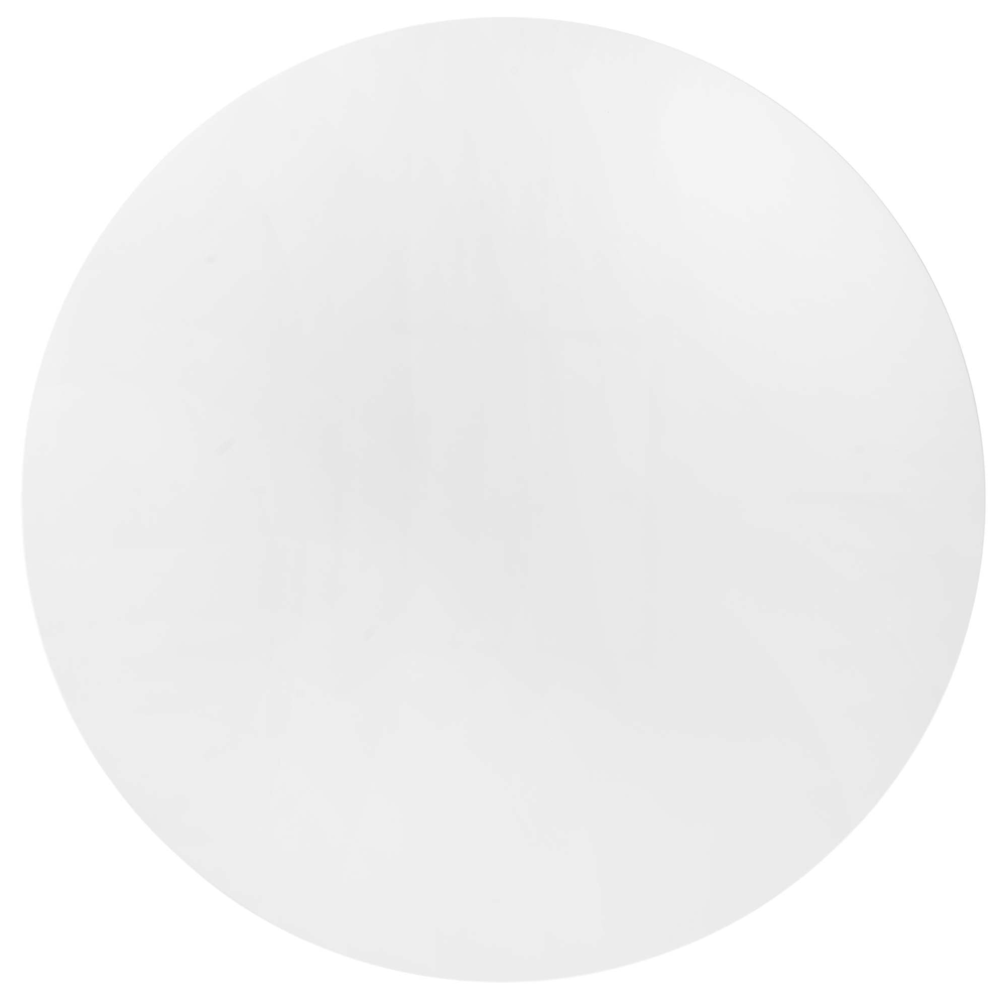 Lippa 60" Round Wood Dining Table, Gold White