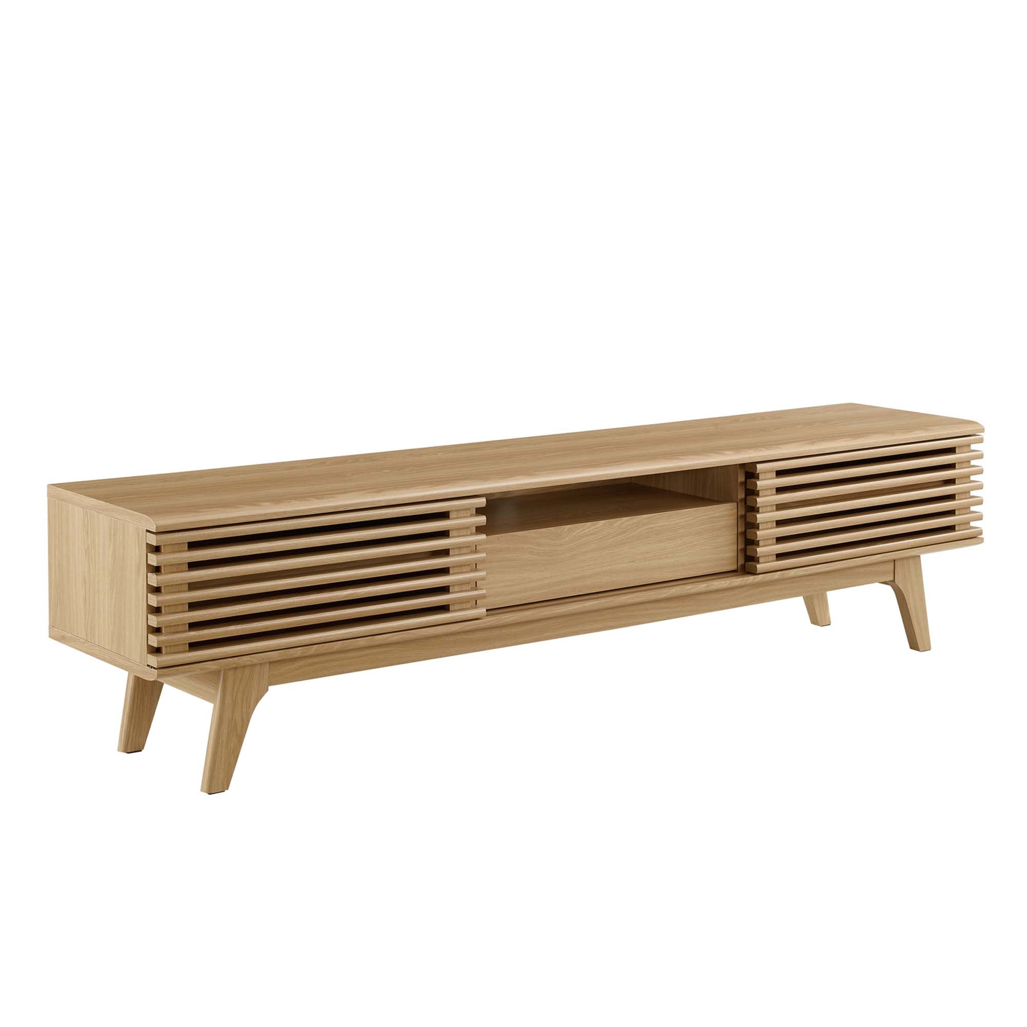 Render 70" TV Stand, Oak