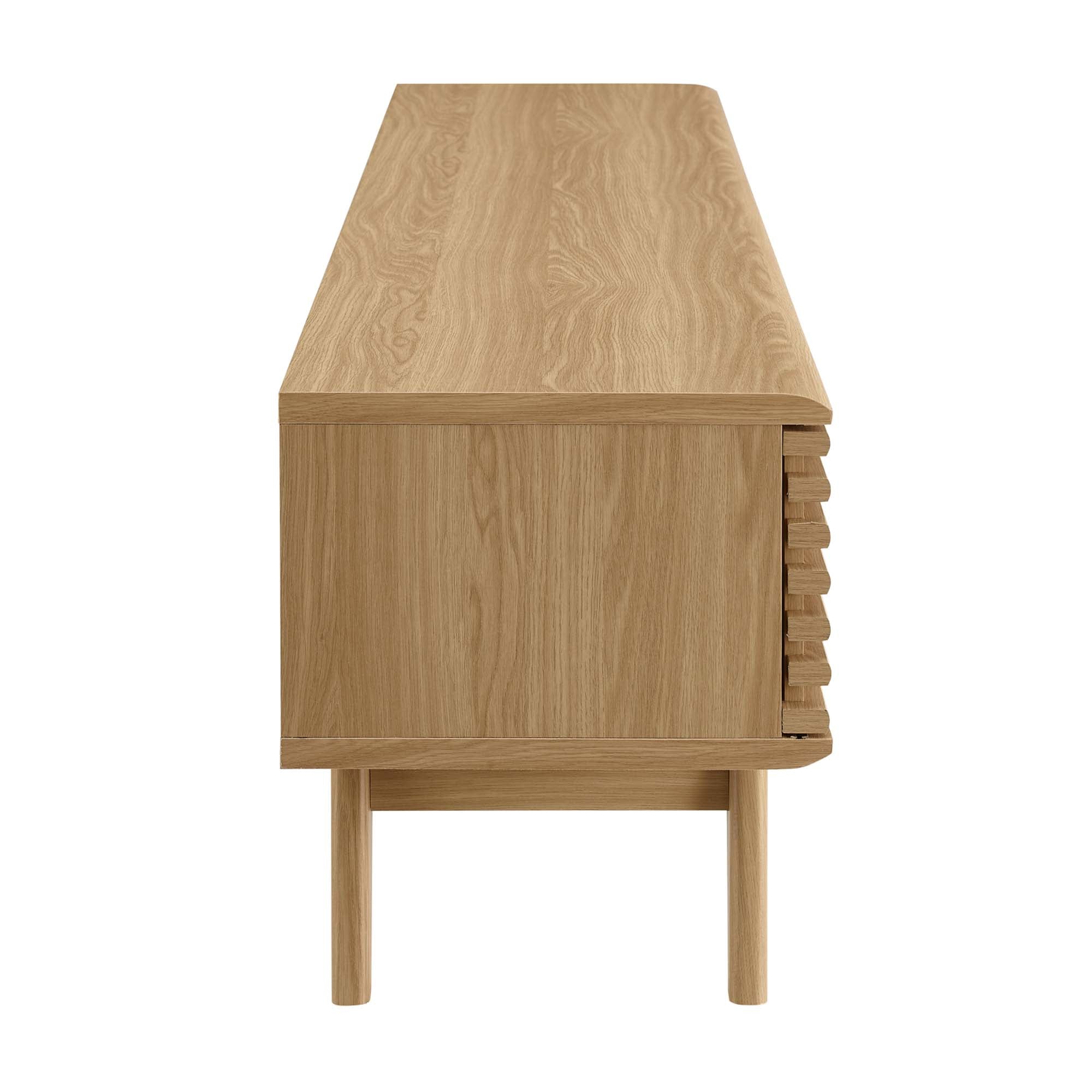 Render 70" TV Stand, Oak