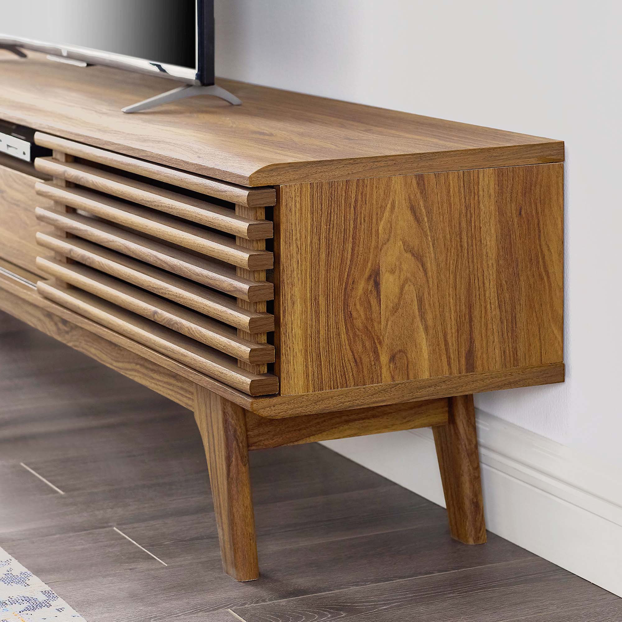 Render 70" TV Stand, Walnut