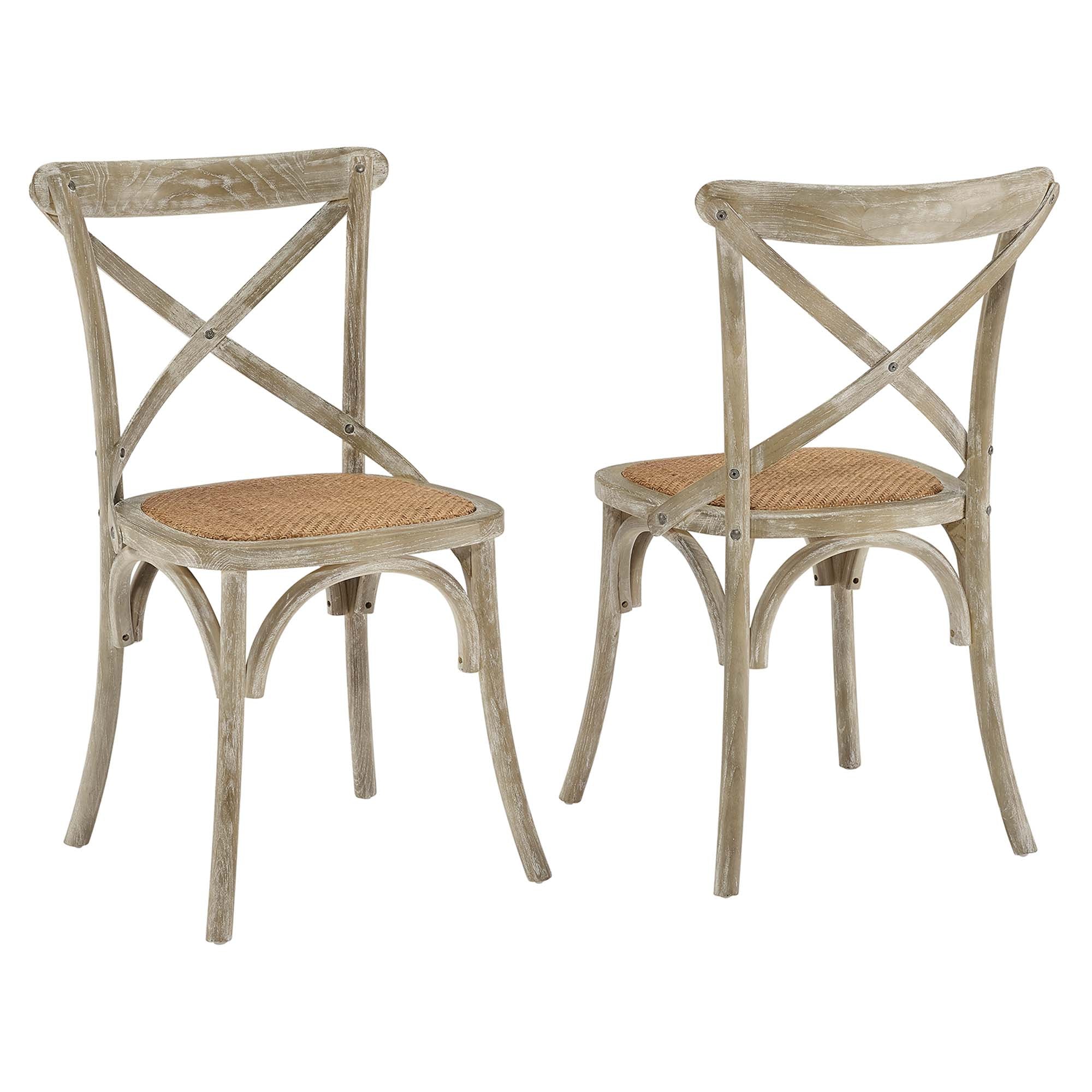 Gear Dining Side Chair Set of 2, Gray