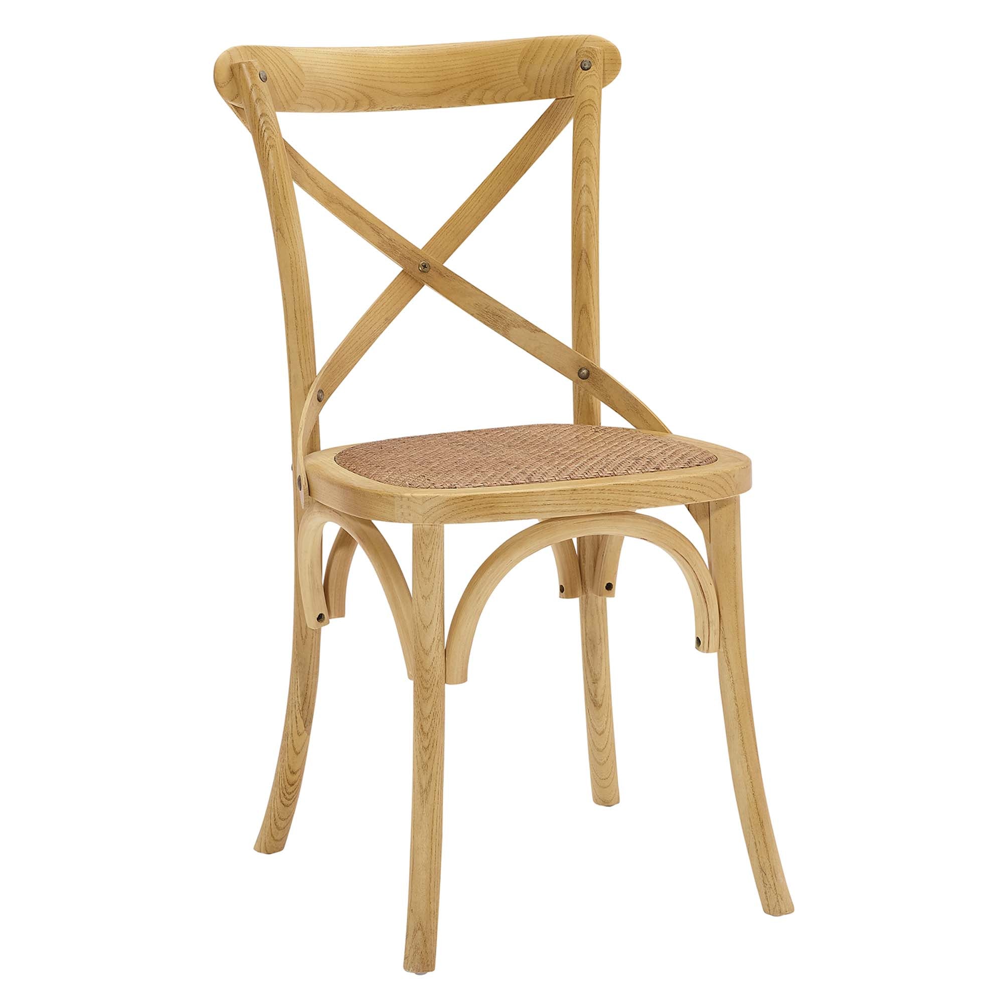 Gear Dining Side Chair Set of 2, Natural