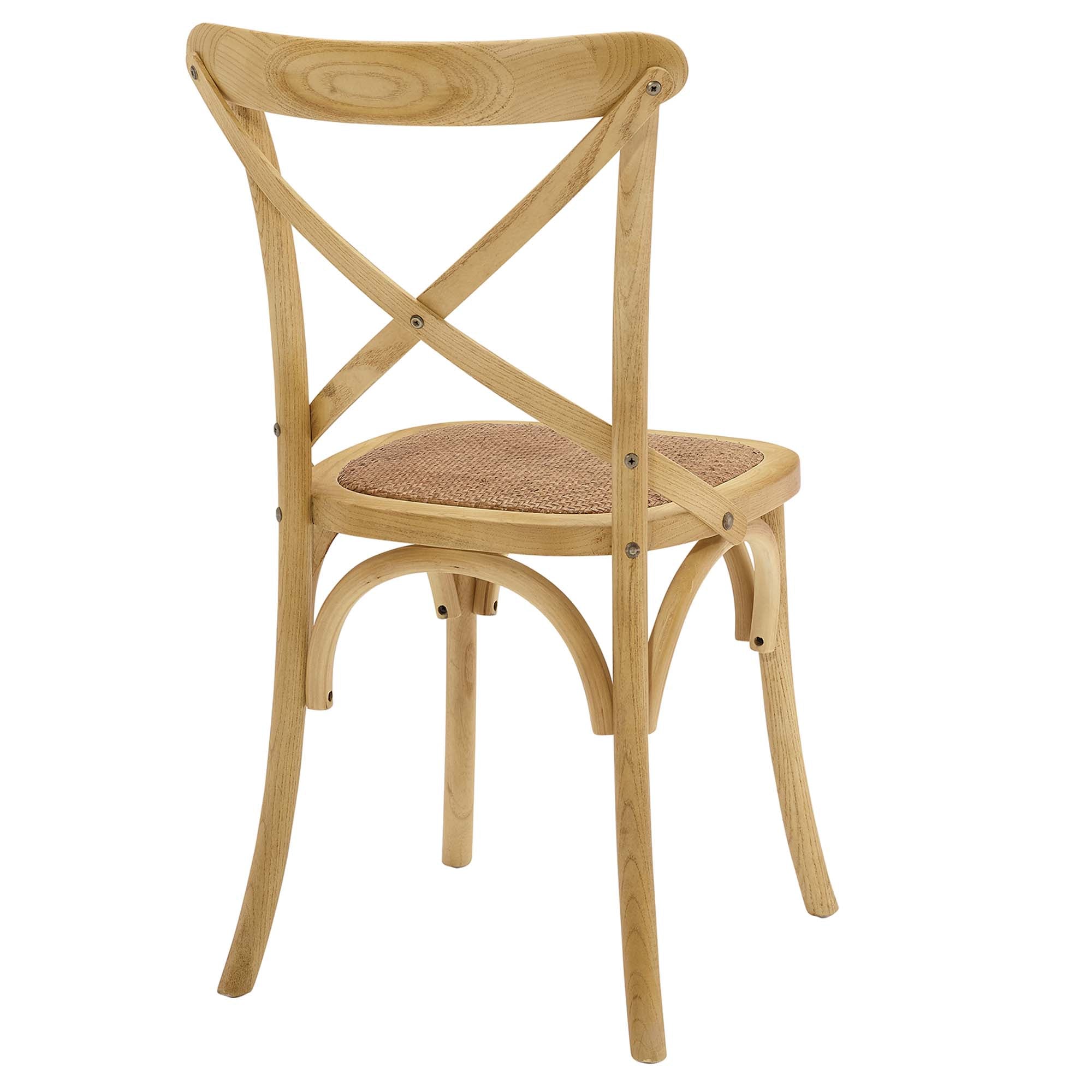 Gear Dining Side Chair Set of 2, Natural