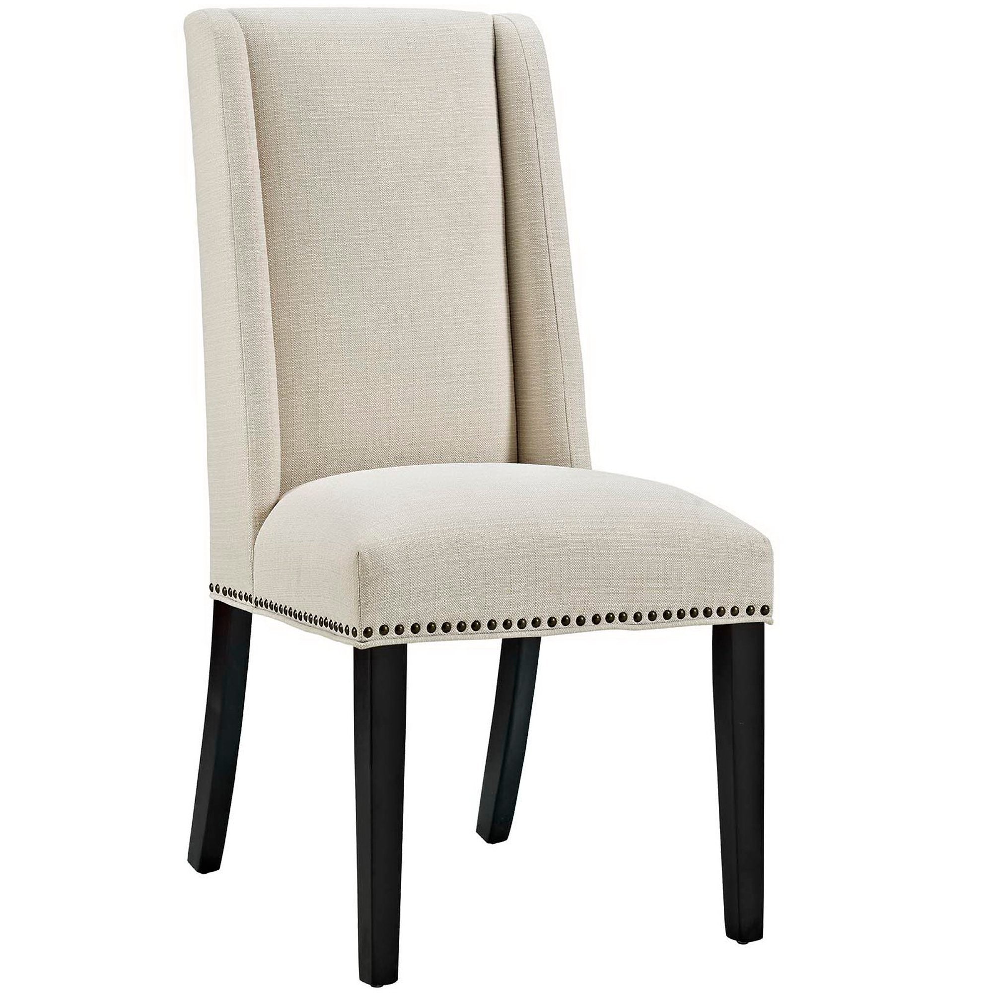 Baron Fabric Dining Chair Set of 4, Beige