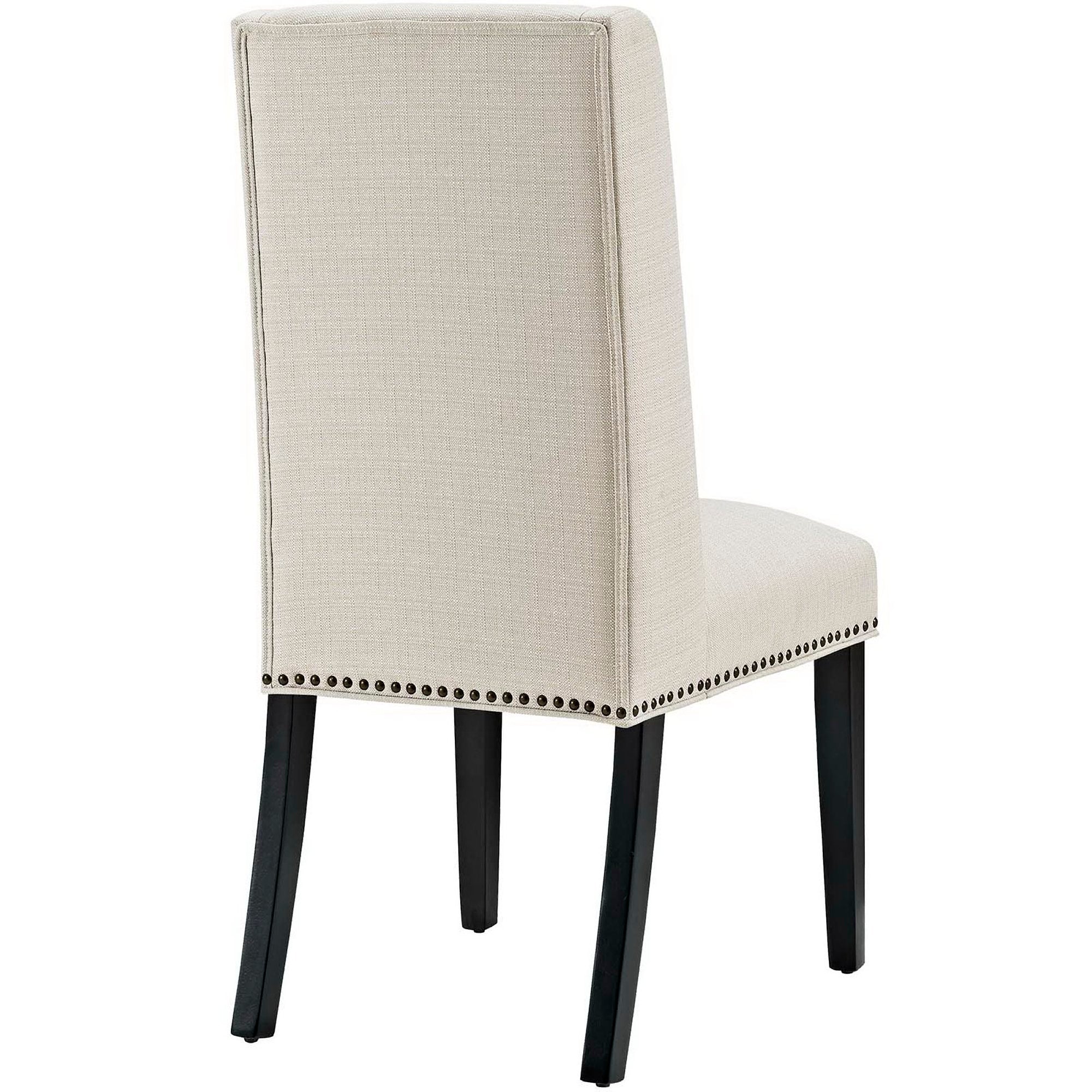 Baron Fabric Dining Chair Set of 4, Beige