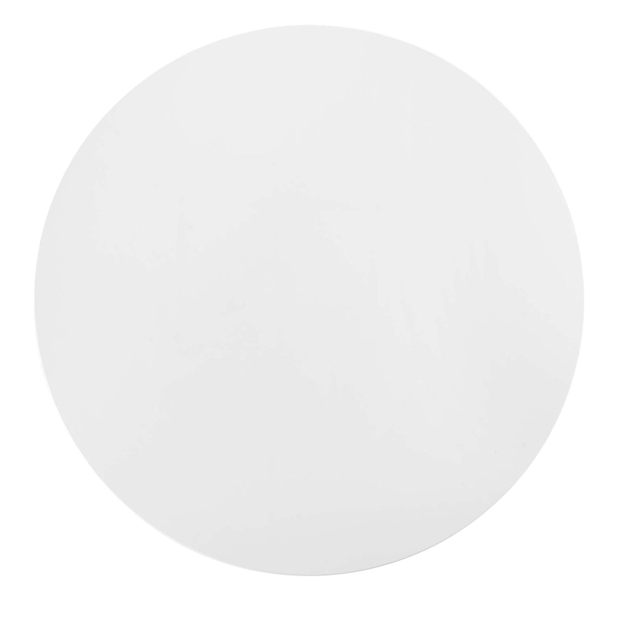 Lippa 54" Round Wood Dining Table, Black White
