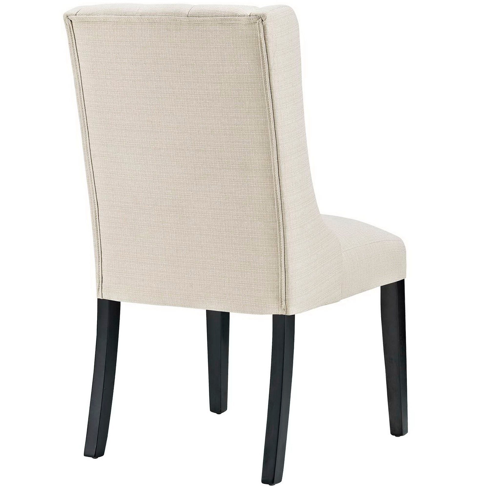 Baronet Fabric Dining Chair Set of 4, Beige