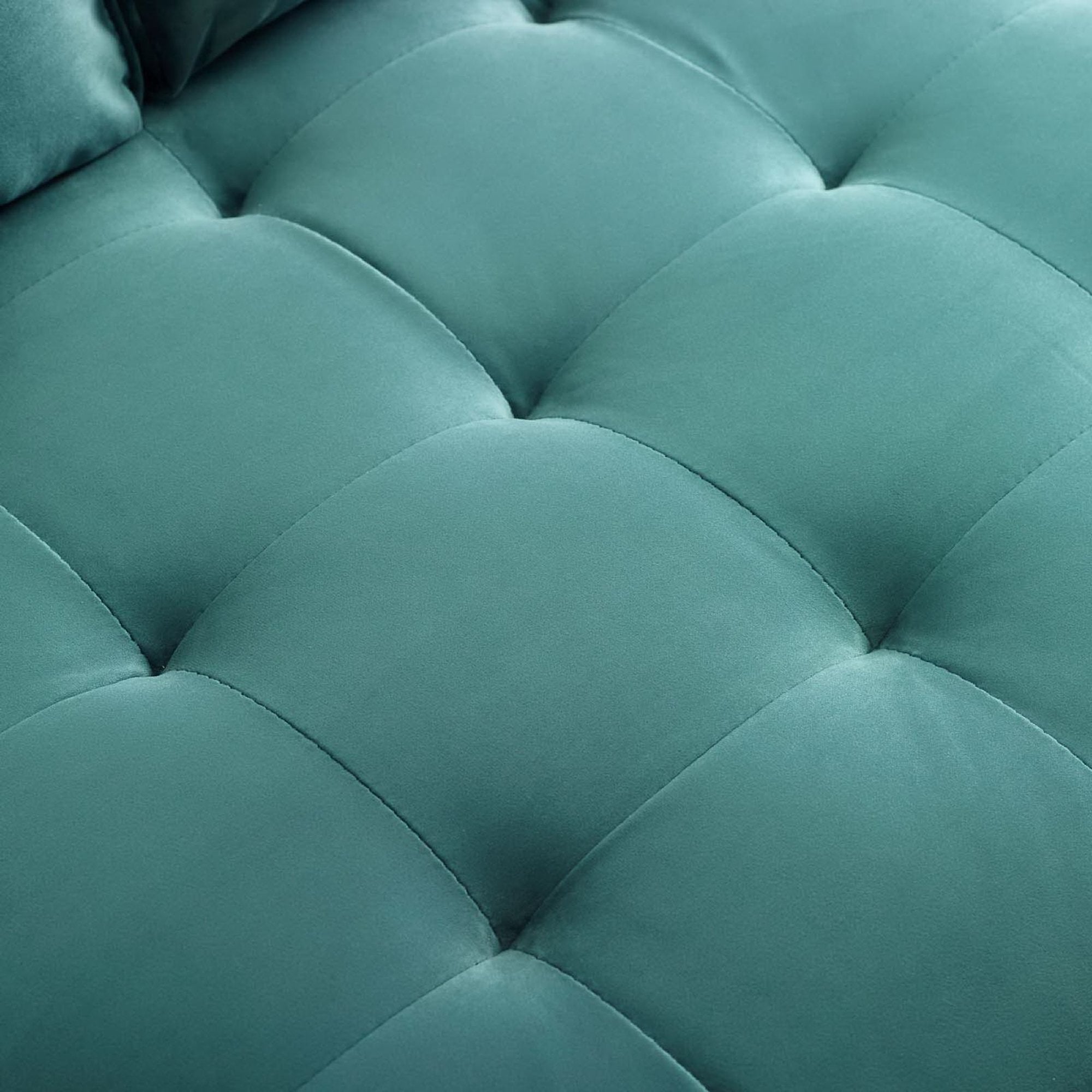 Valour Performance Velvet Sofa, Teal