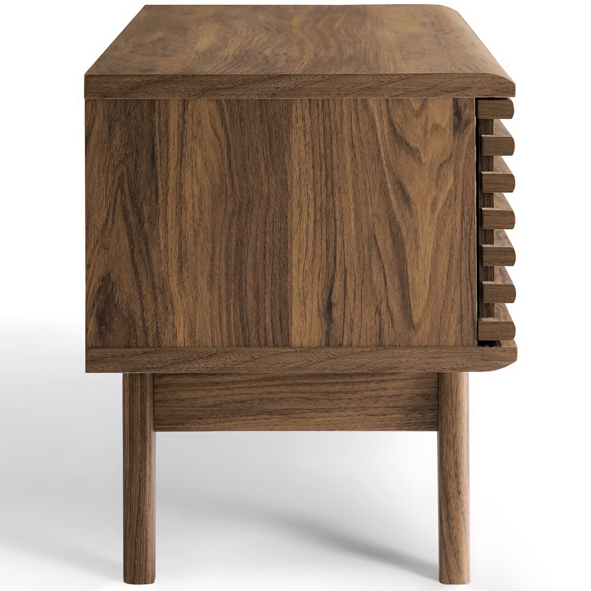 Render 46" Media Console TV Stand, Walnut