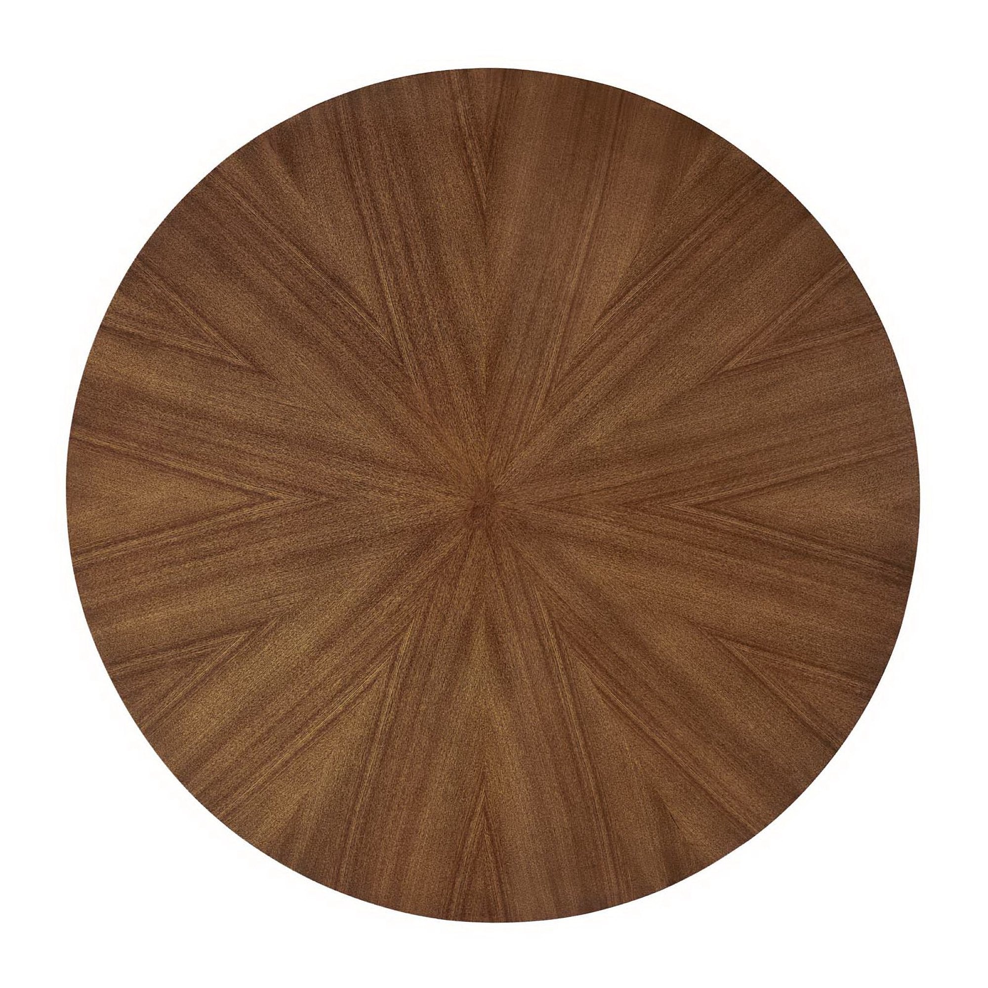 Crossroads 47" Round Wood Dining Table, Walnut