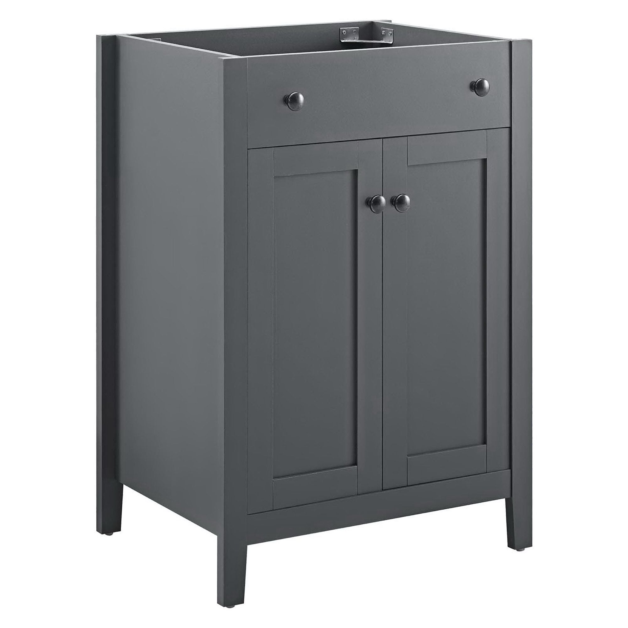Nantucket 24" Bathroom Vanity Cabinet (Sink Basin Not Included), Gray