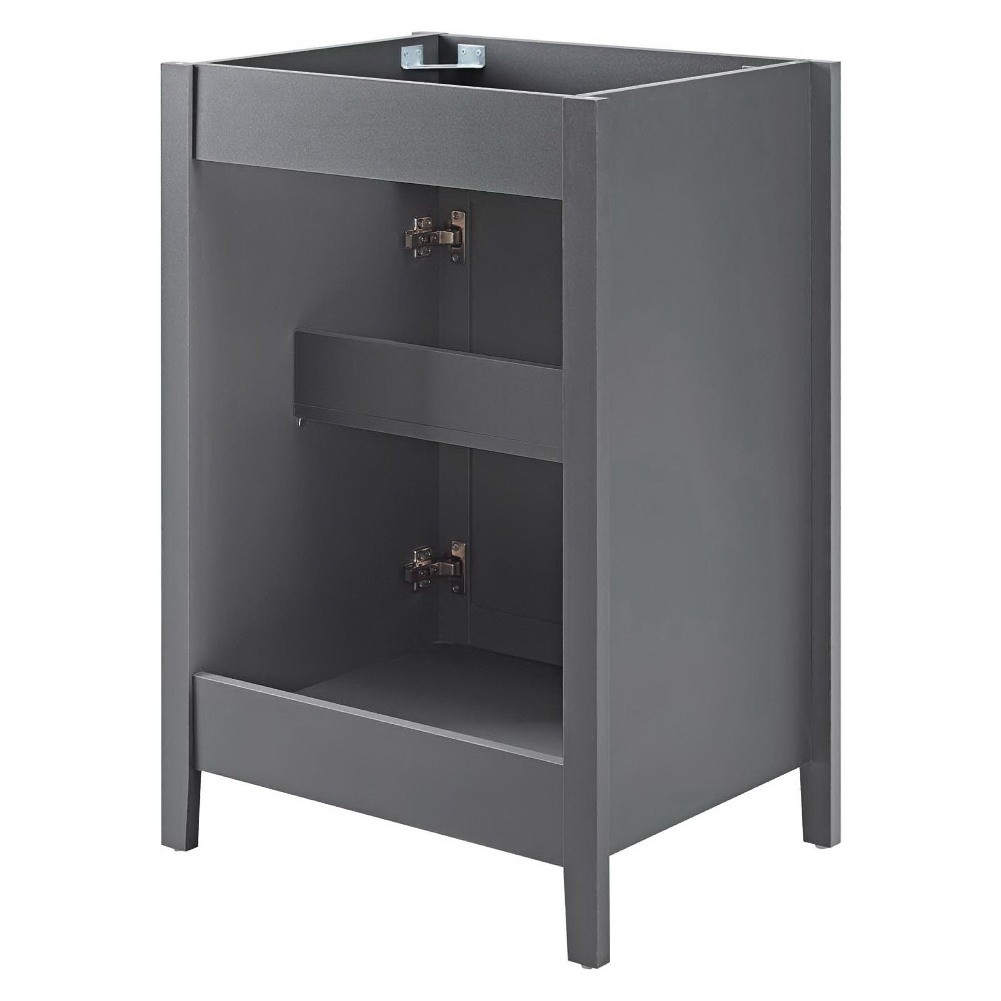 Nantucket 24" Bathroom Vanity Cabinet (Sink Basin Not Included), Gray