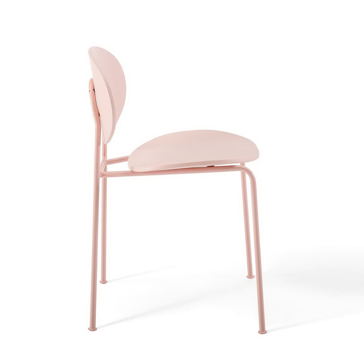 Palette Dining Side Chair Set of 2, Pink