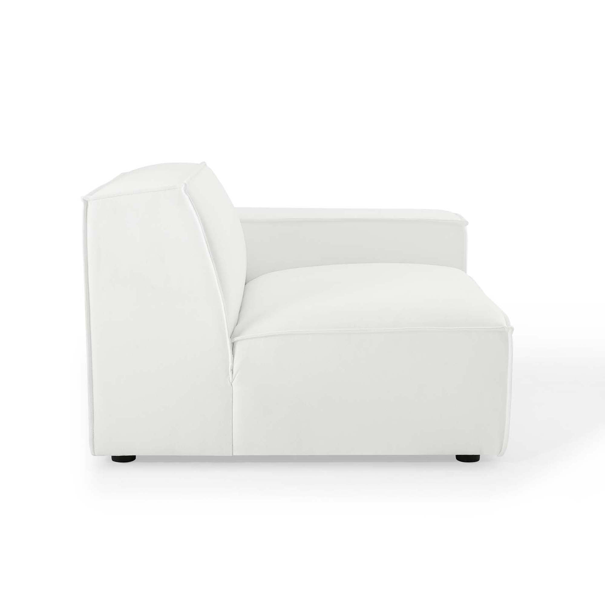 Restore 2-Piece Sectional Sofa, White