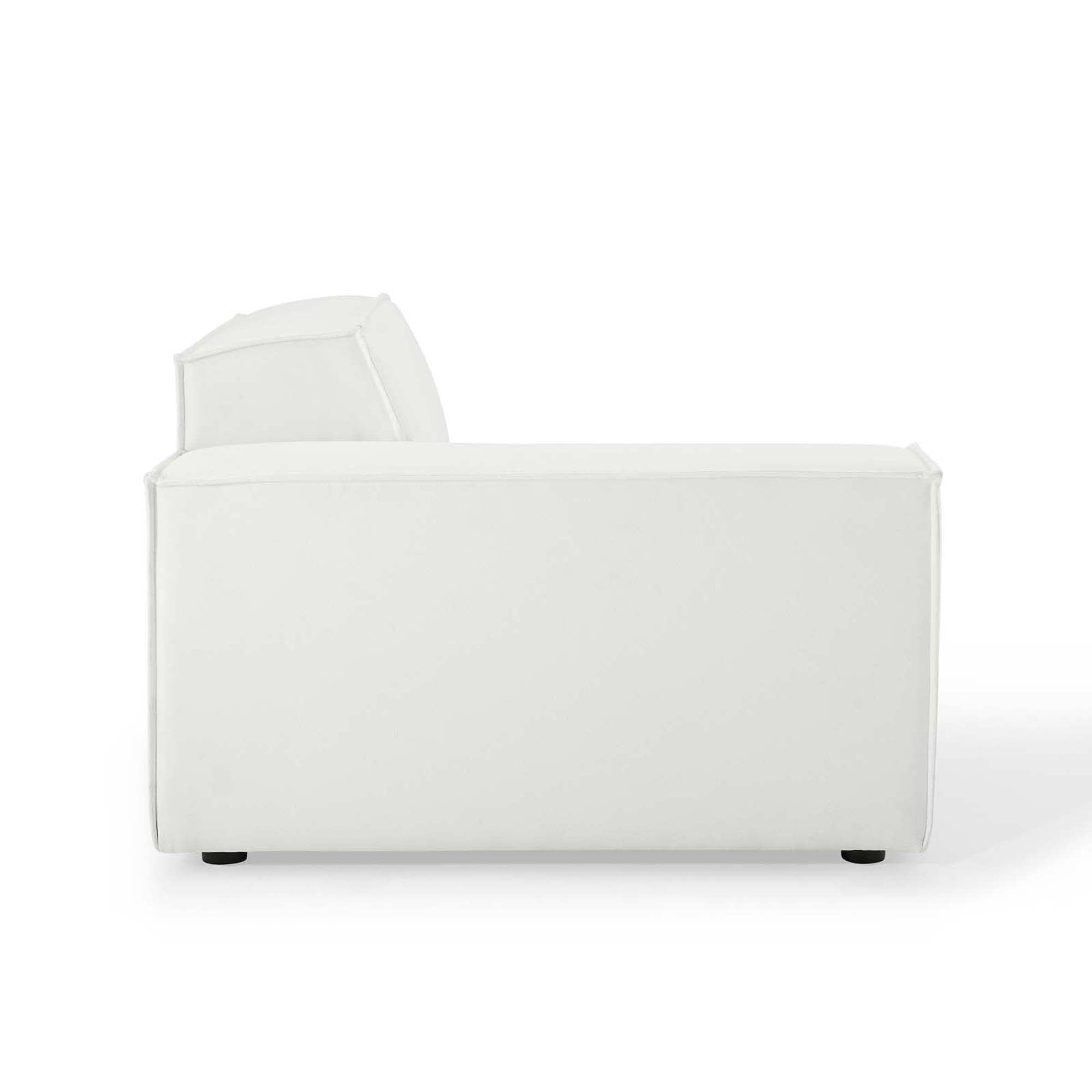 Restore 2-Piece Sectional Sofa, White