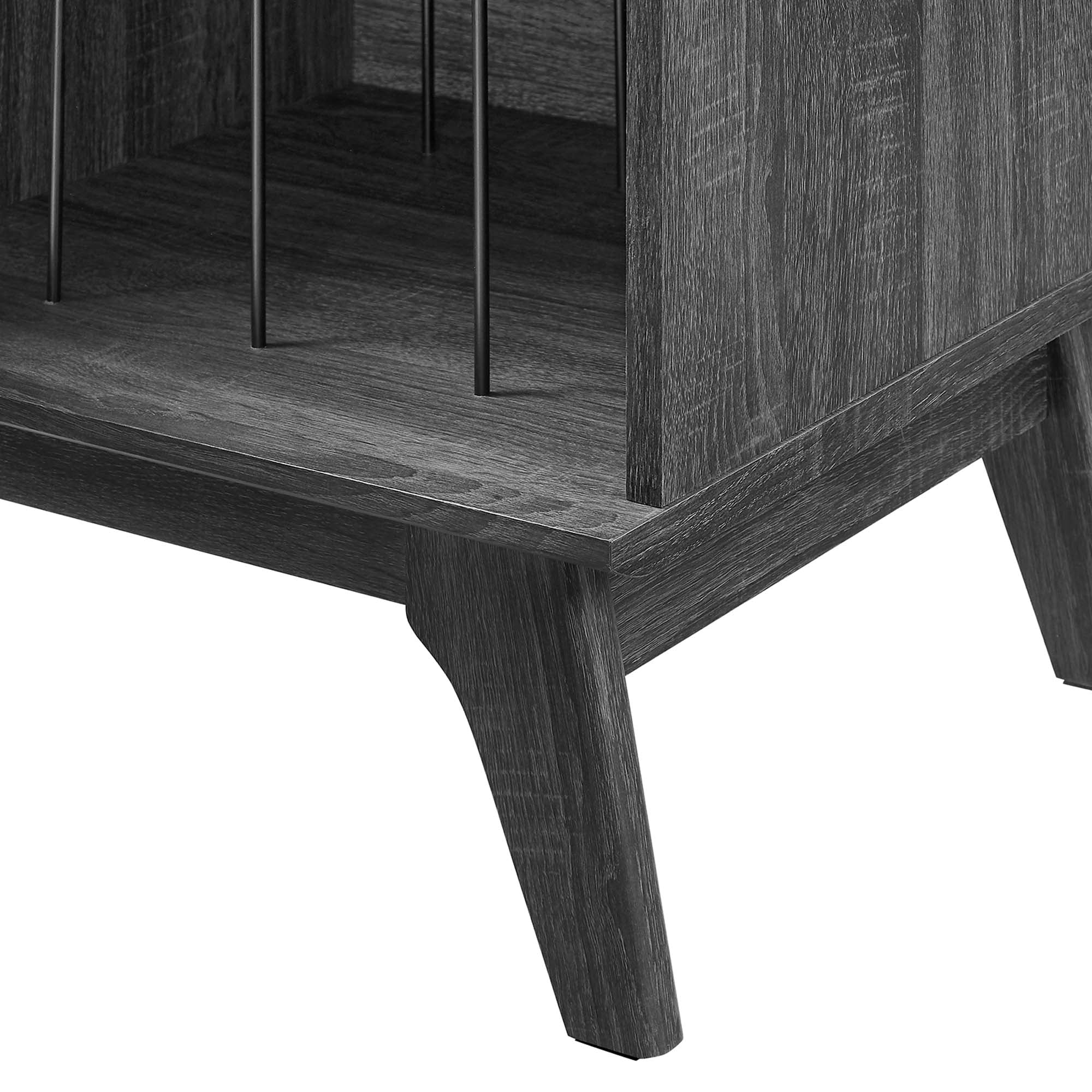 Render Vinyl Record Display Stand, Charcoal