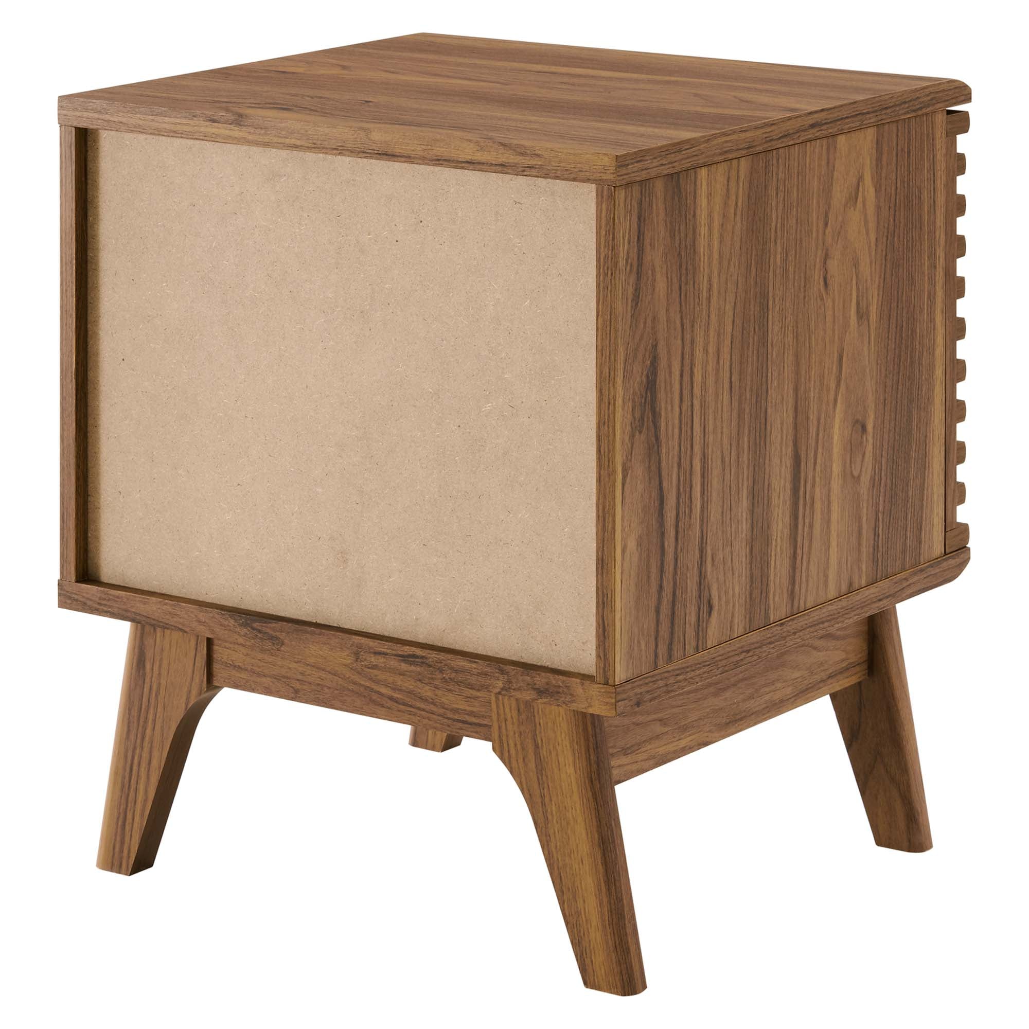 Render Vinyl Record Display Stand, Walnut
