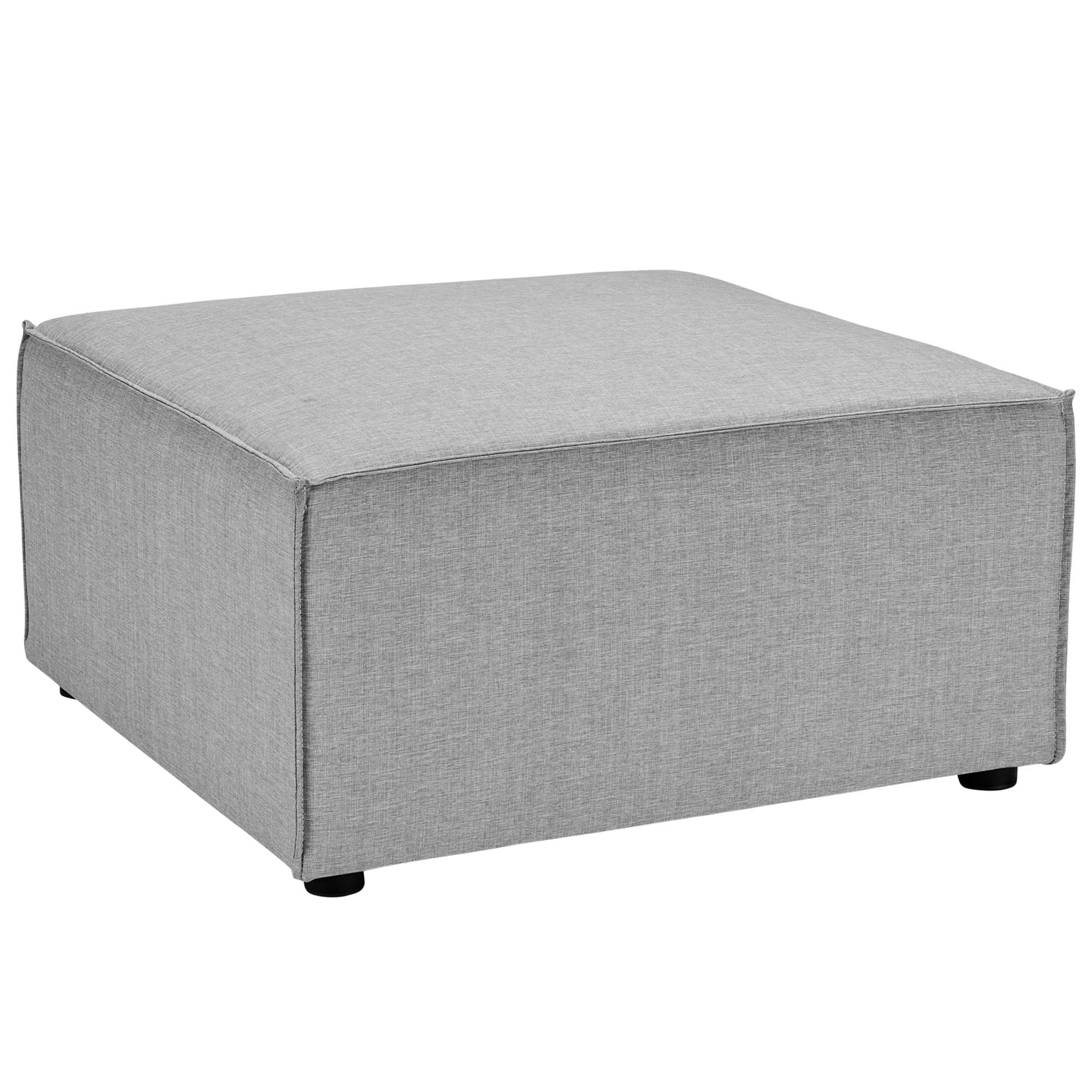 Saybrook 5-Piece Outdoor Patio Upholstered Sectional Sofa, Gray