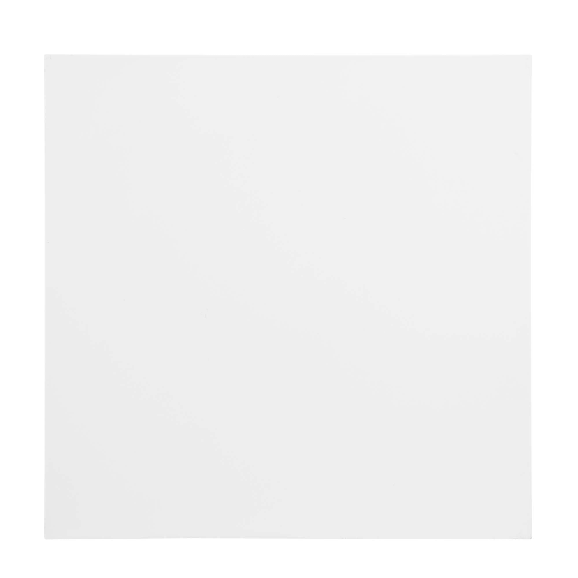 Verne 24" Square Dining Table, Gold White