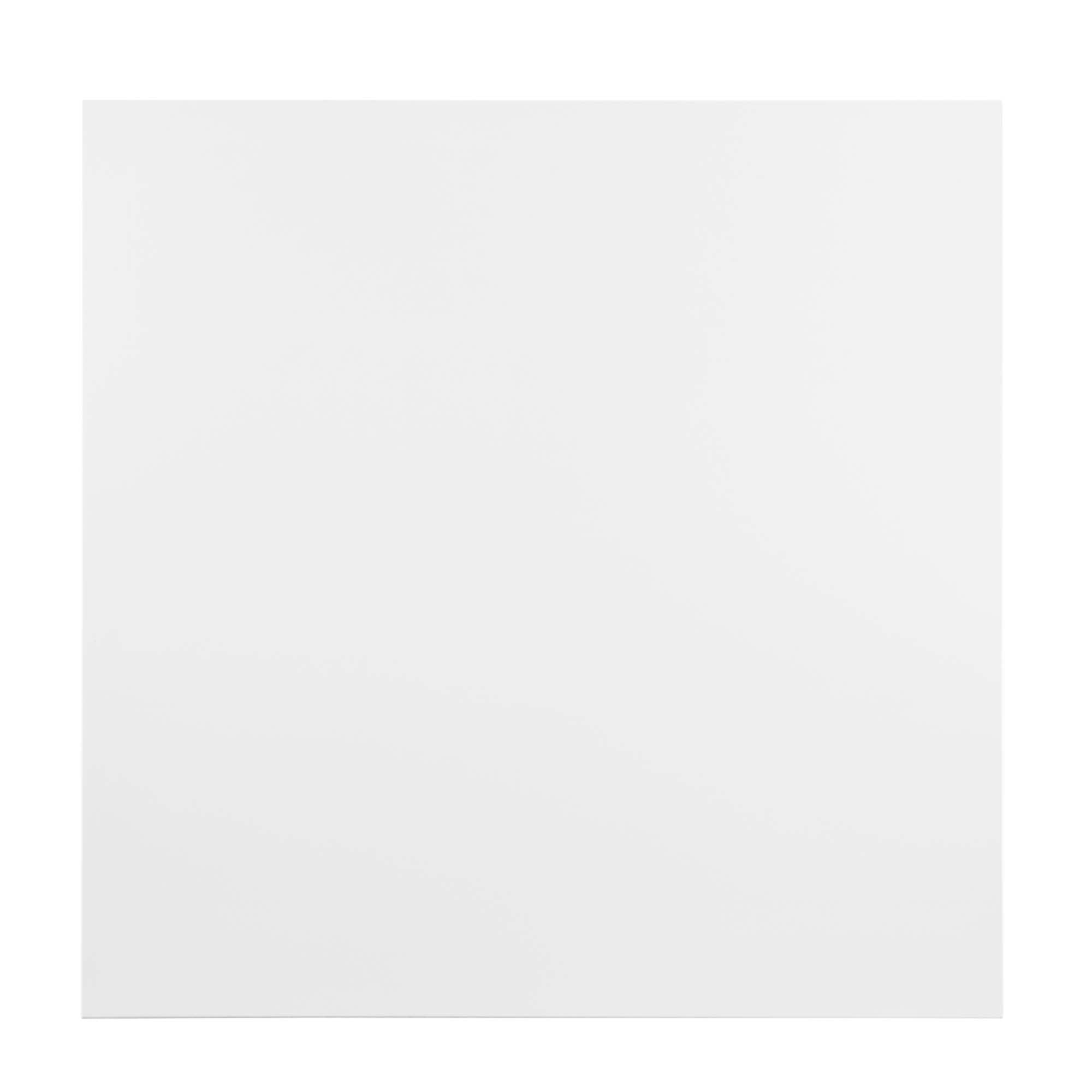 Verne 35" Square Dining Table, Gold White