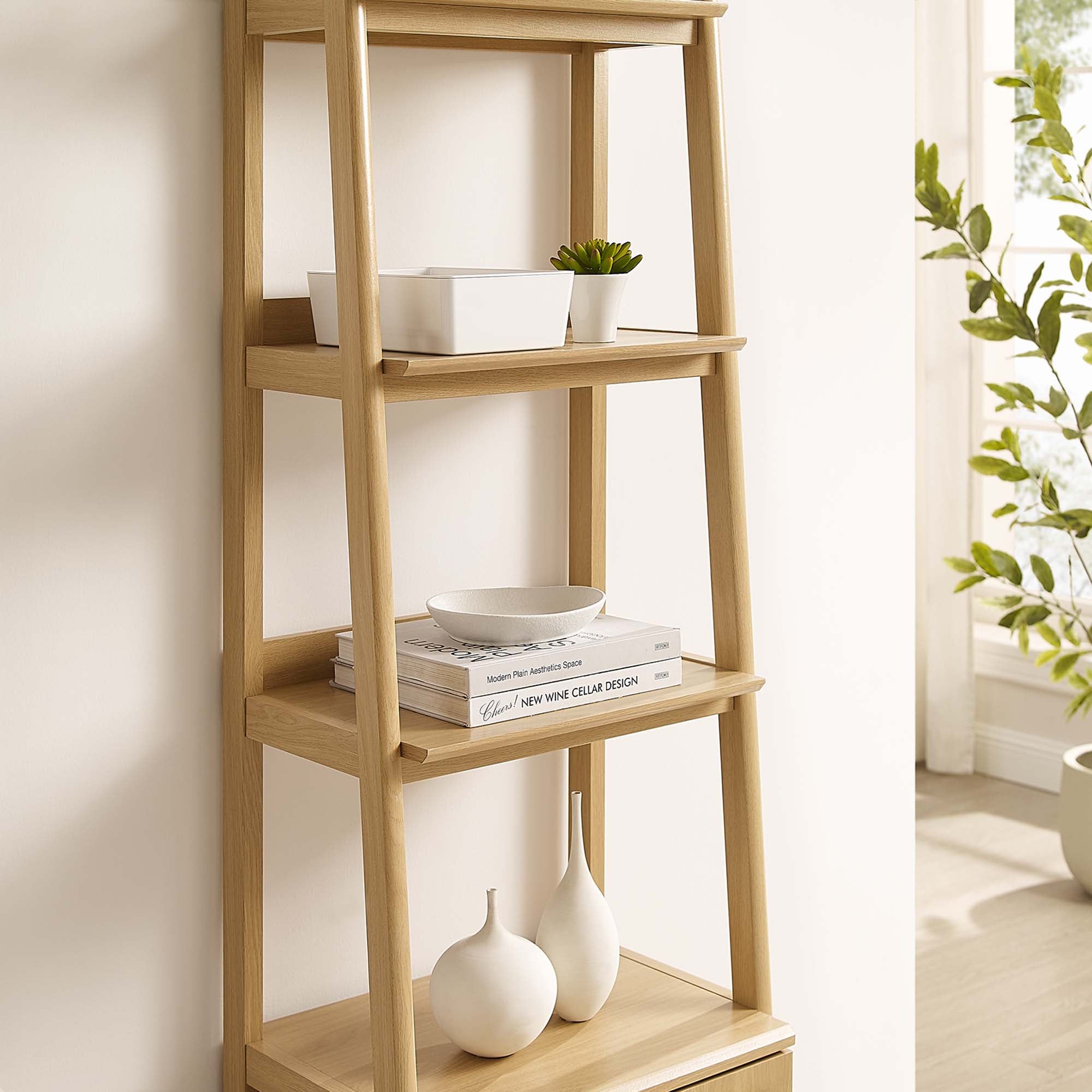 Bixby 21" Bookshelf, Oak