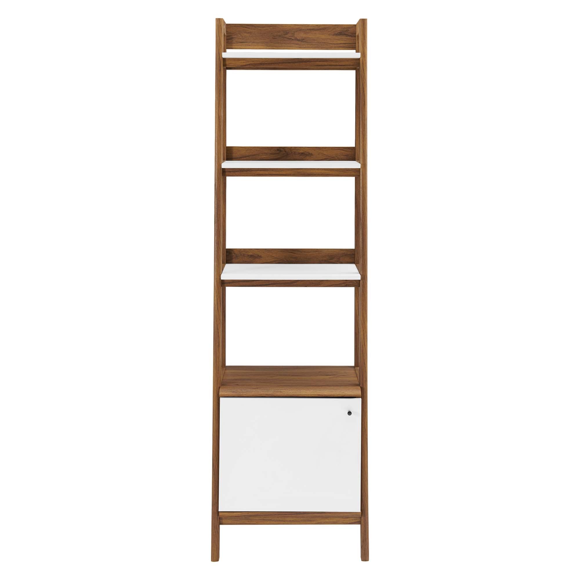 Bixby 21" Bookshelf, Walnut White