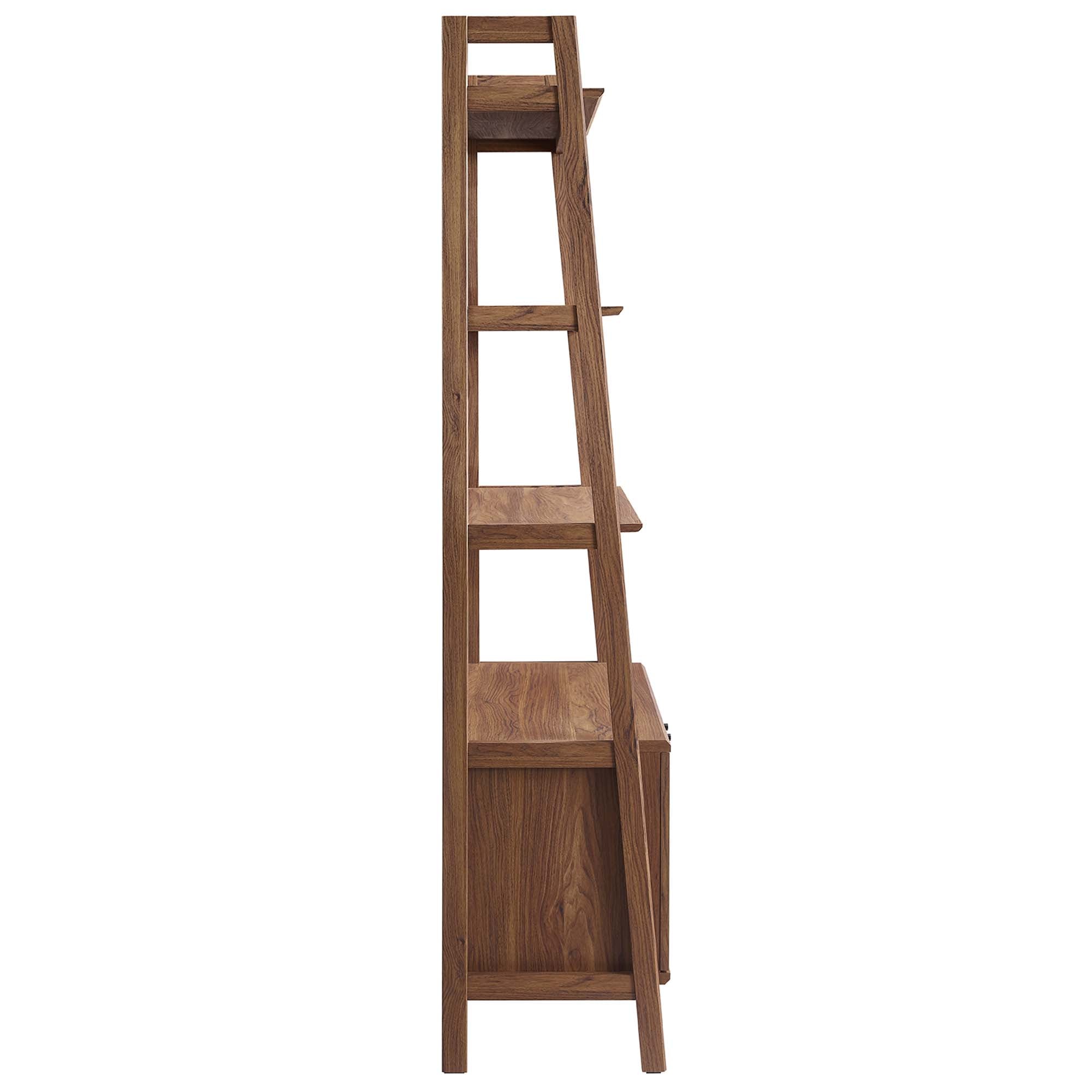Bixby 33" Bookshelf, Walnut