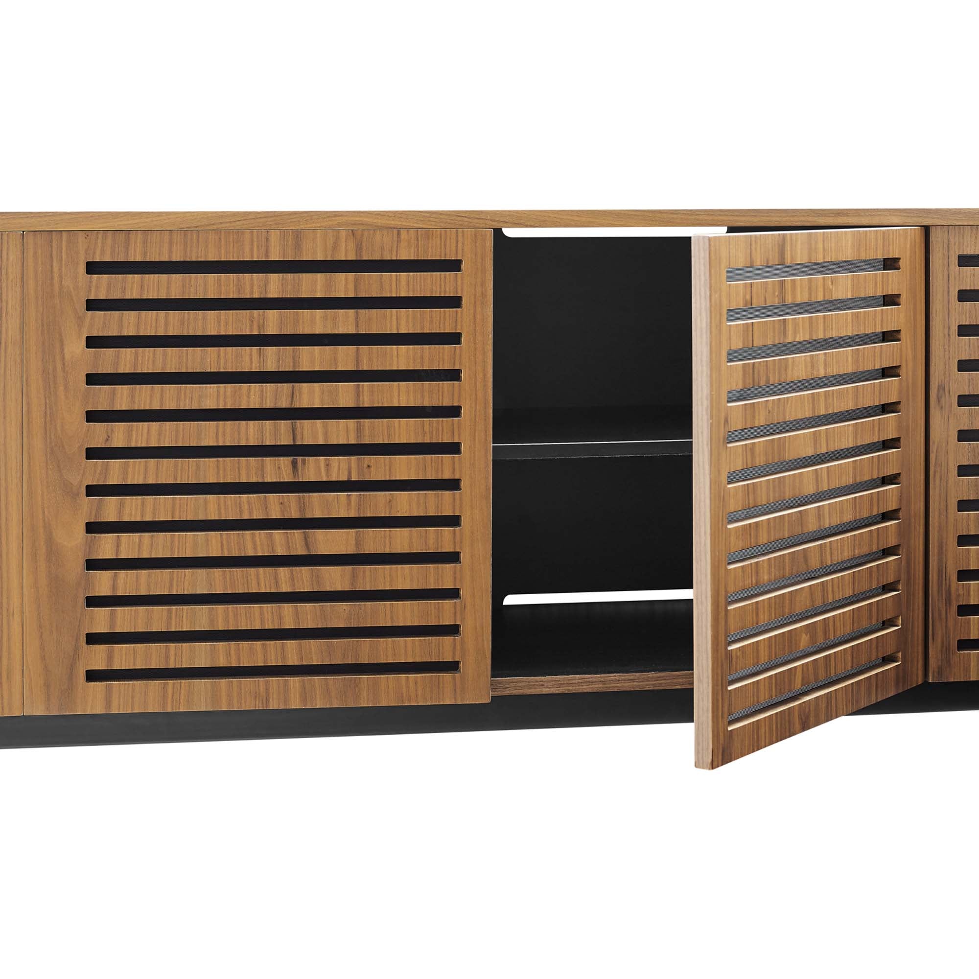 Parker 73" TV Stand, Walnut