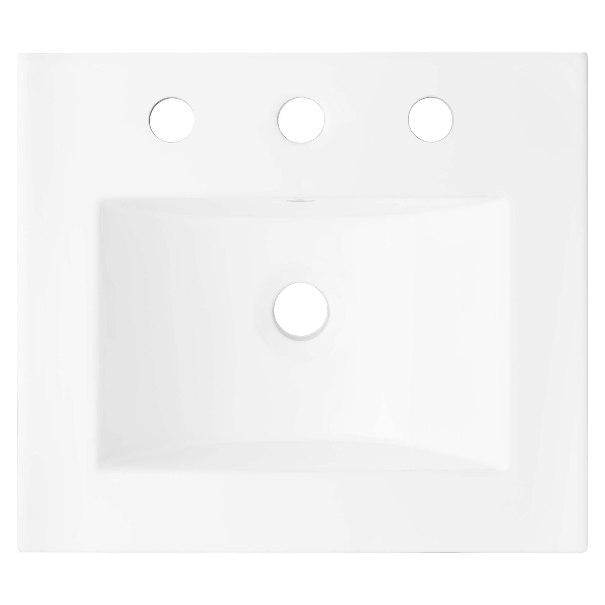 Cayman 18" Bathroom Sink, White