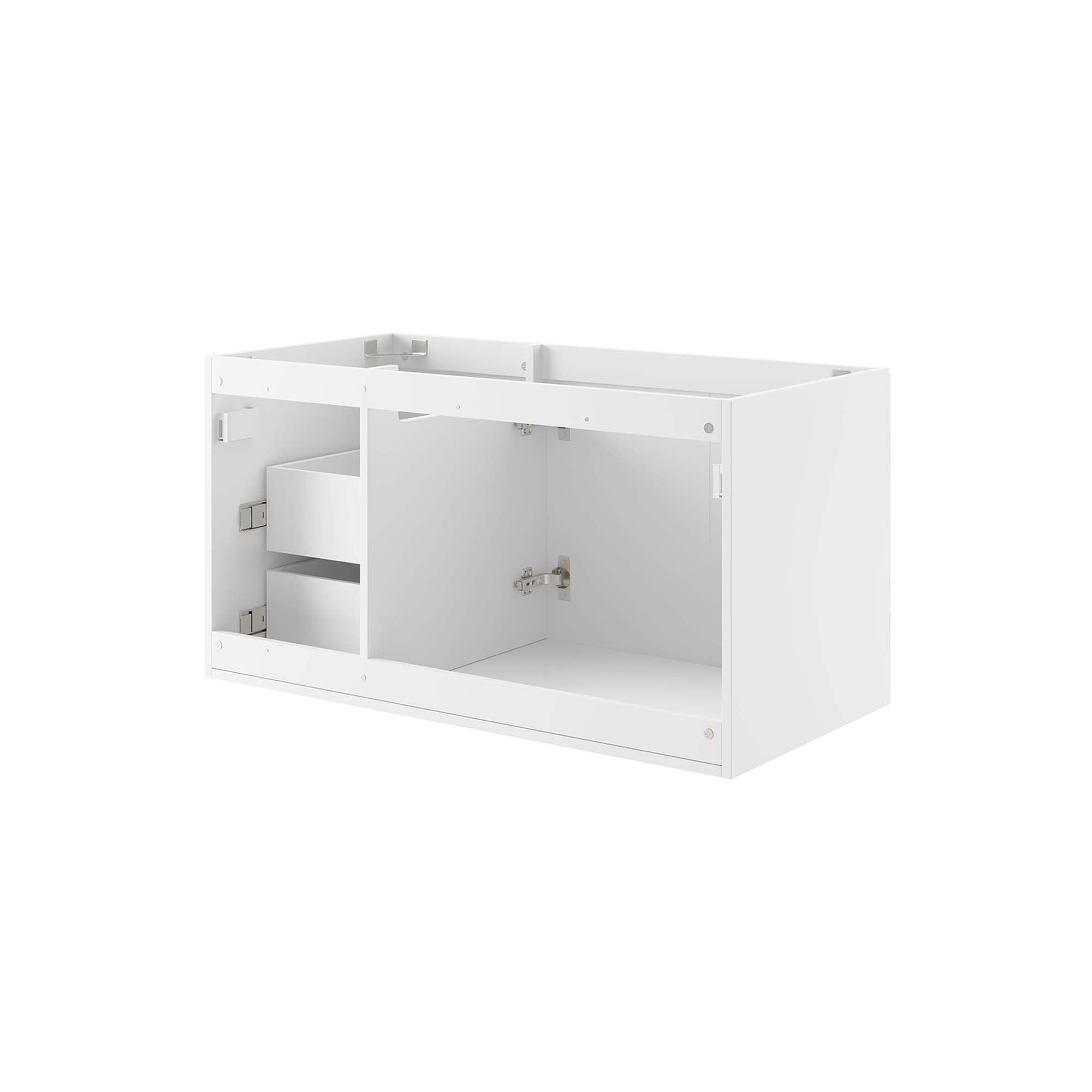 Vitality 36" Bathroom Vanity Cabinet (Sink Basin Not Included), White