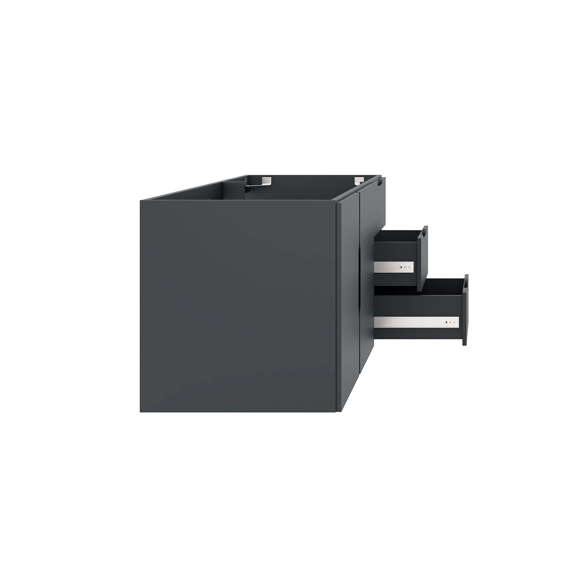 Vitality 48" Double or Single Sink Compatible (Not Included) Bathroom Vanity Cabinet, Gray