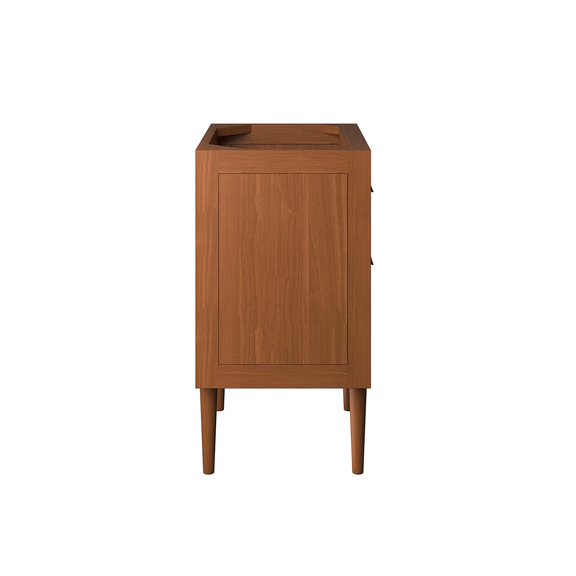 Cassia 24" Teak Wood Bathroom Vanity Cabinet (Sink Basin Not Included), Natural